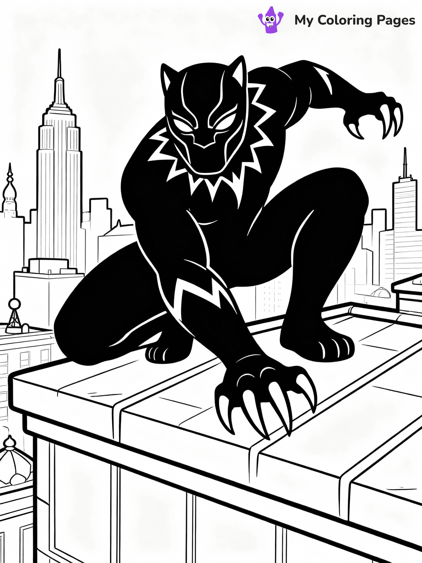 Super Hero Coloring Pages - 49