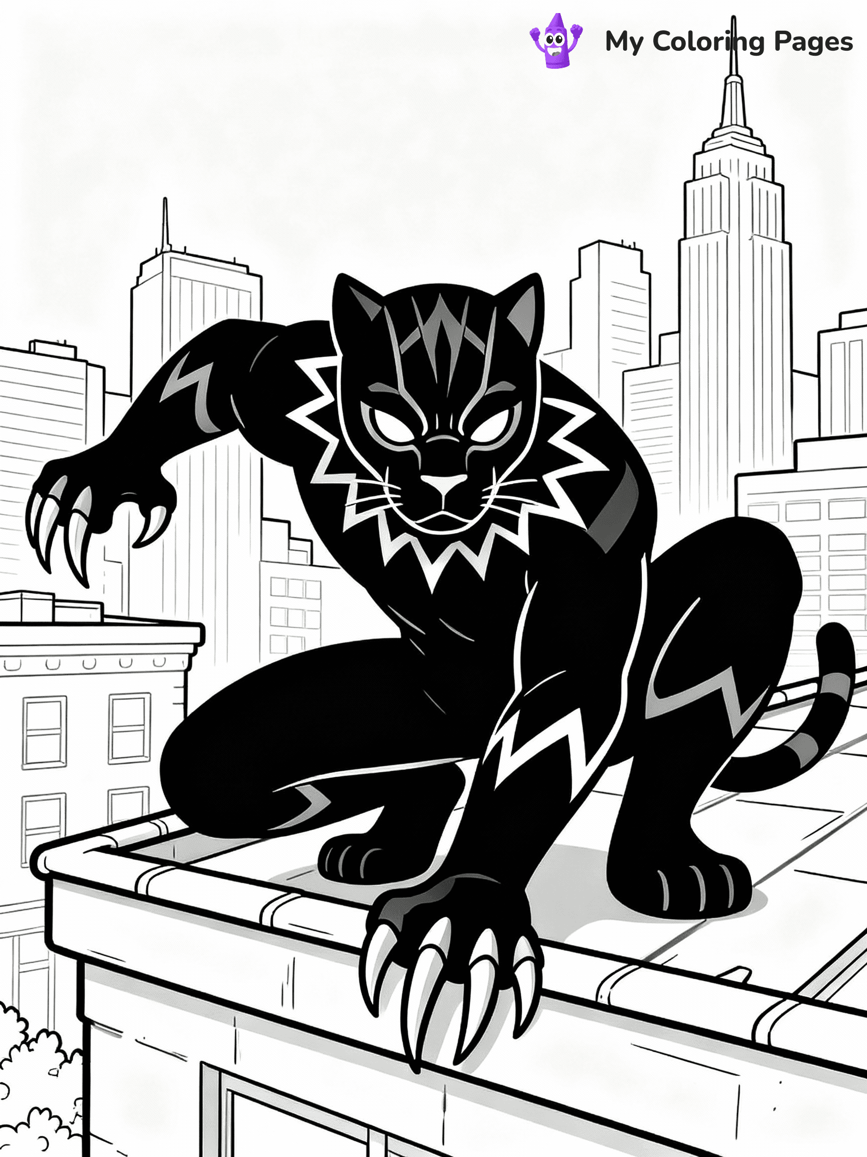 Super Hero Coloring Pages - 48