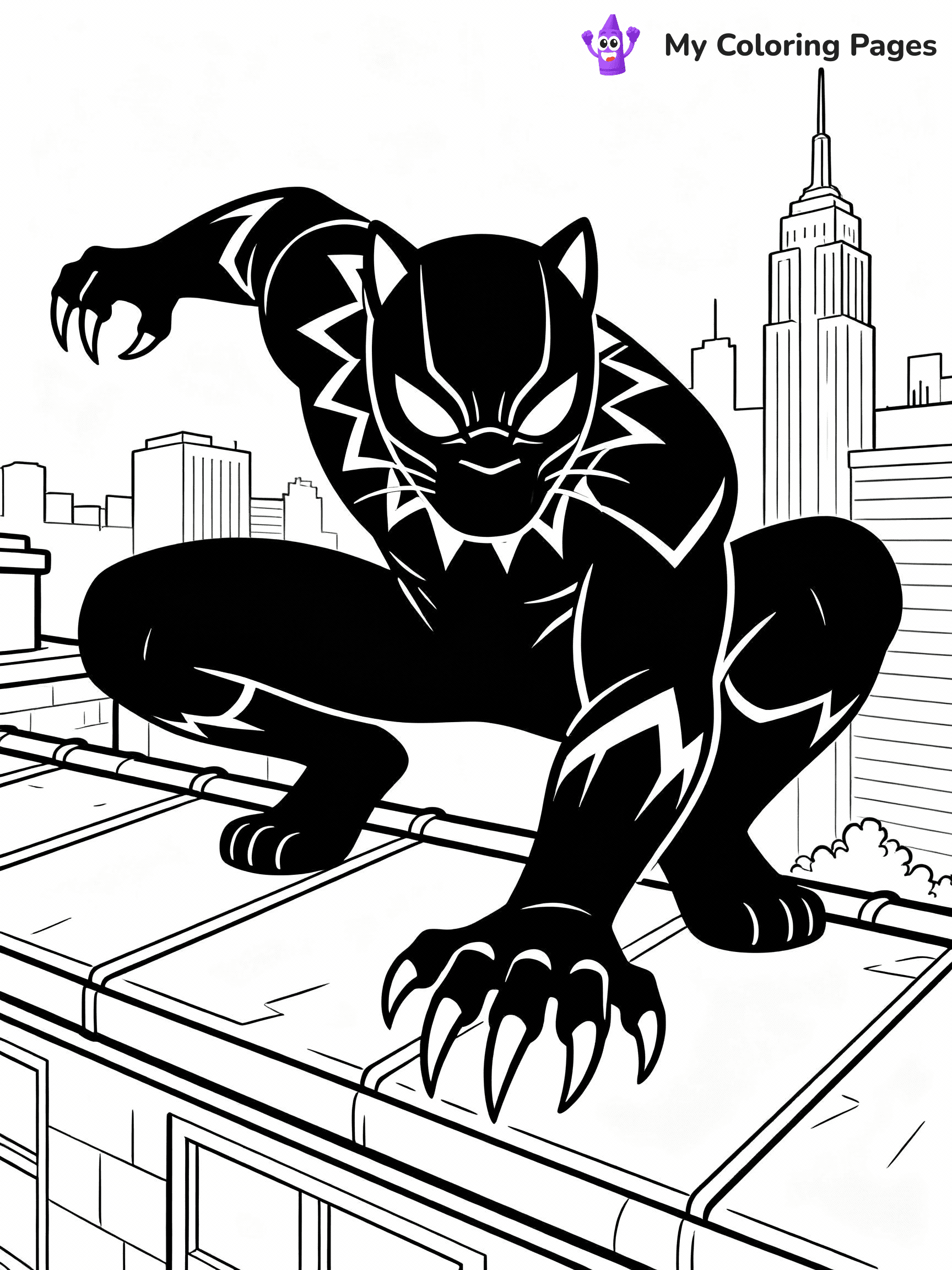 Super Hero Coloring Pages - 47