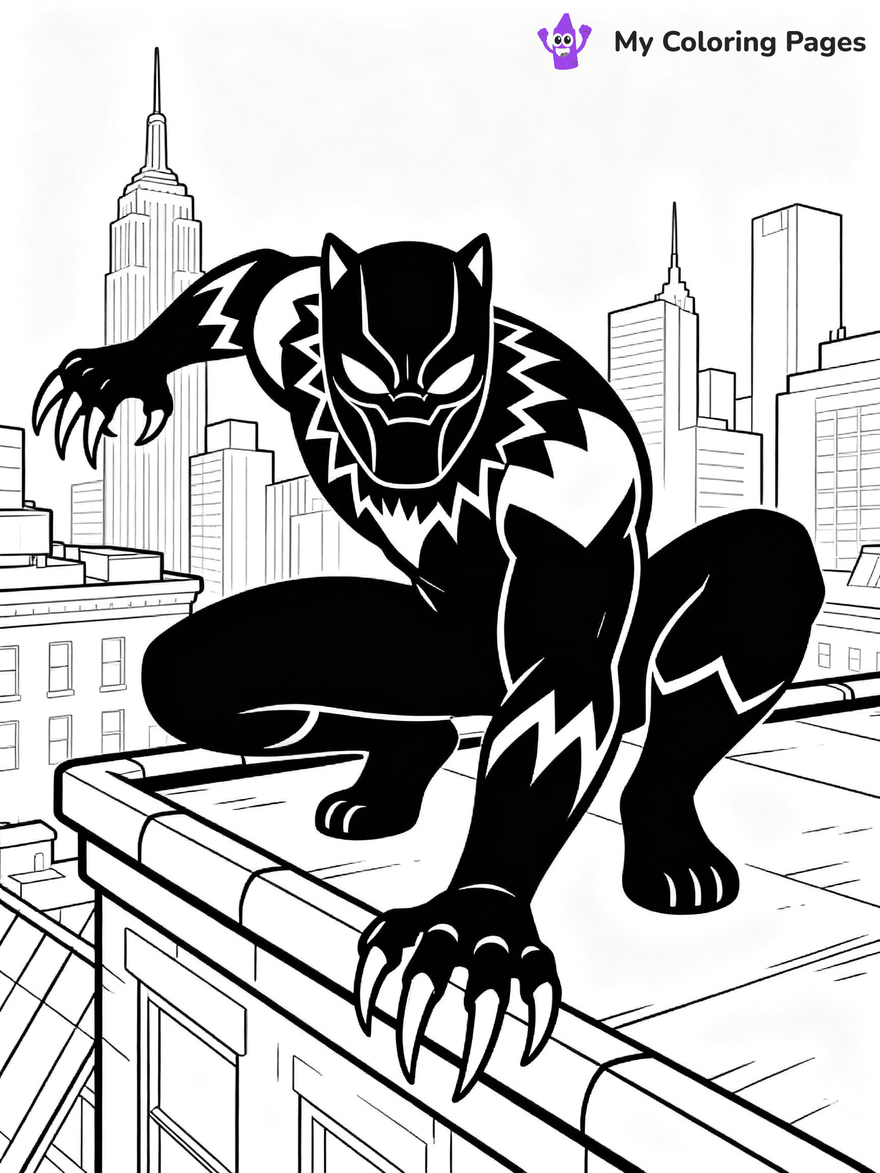 Super Hero Coloring Pages - 46