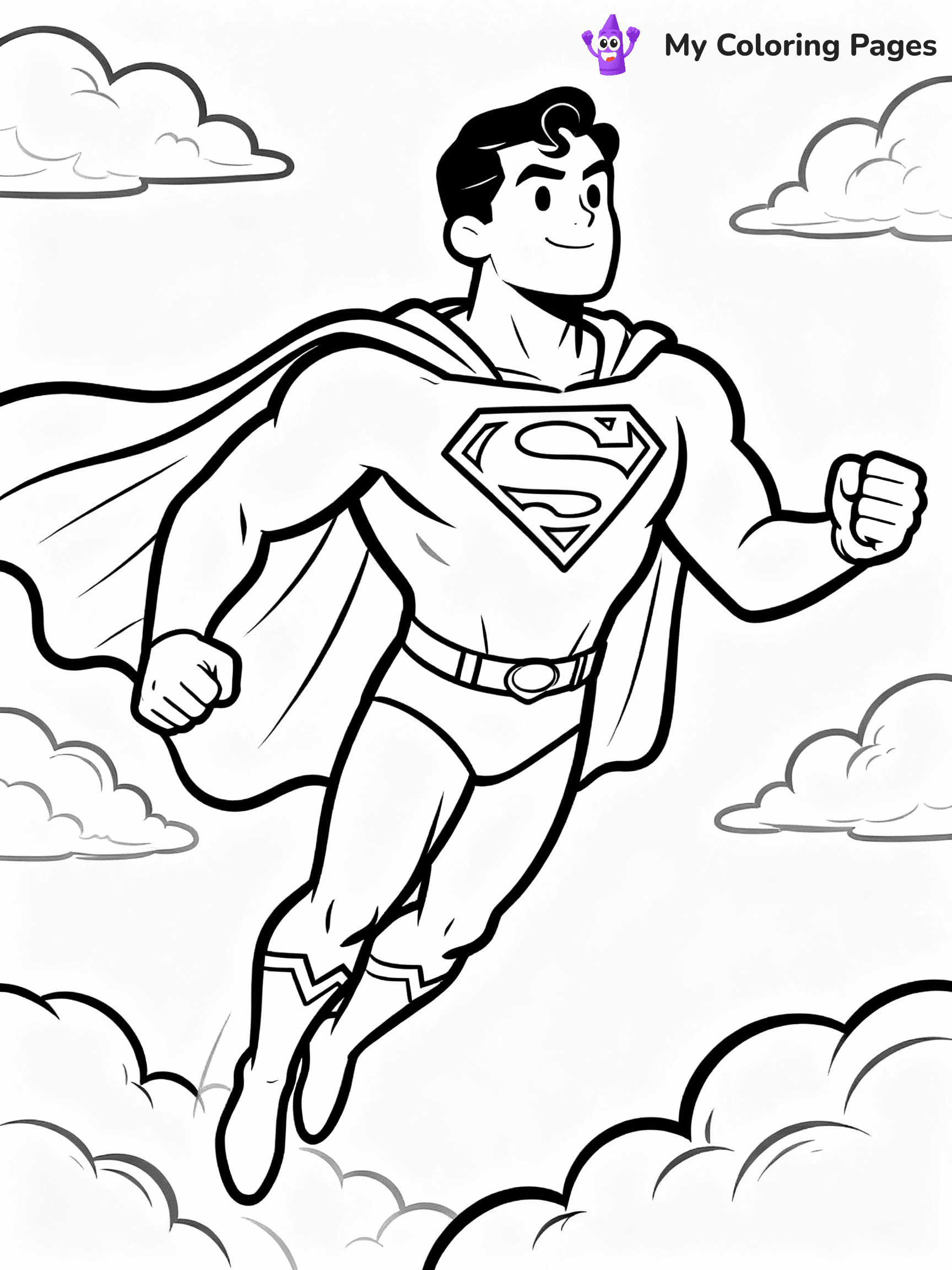 Super Hero Coloring Pages - 42