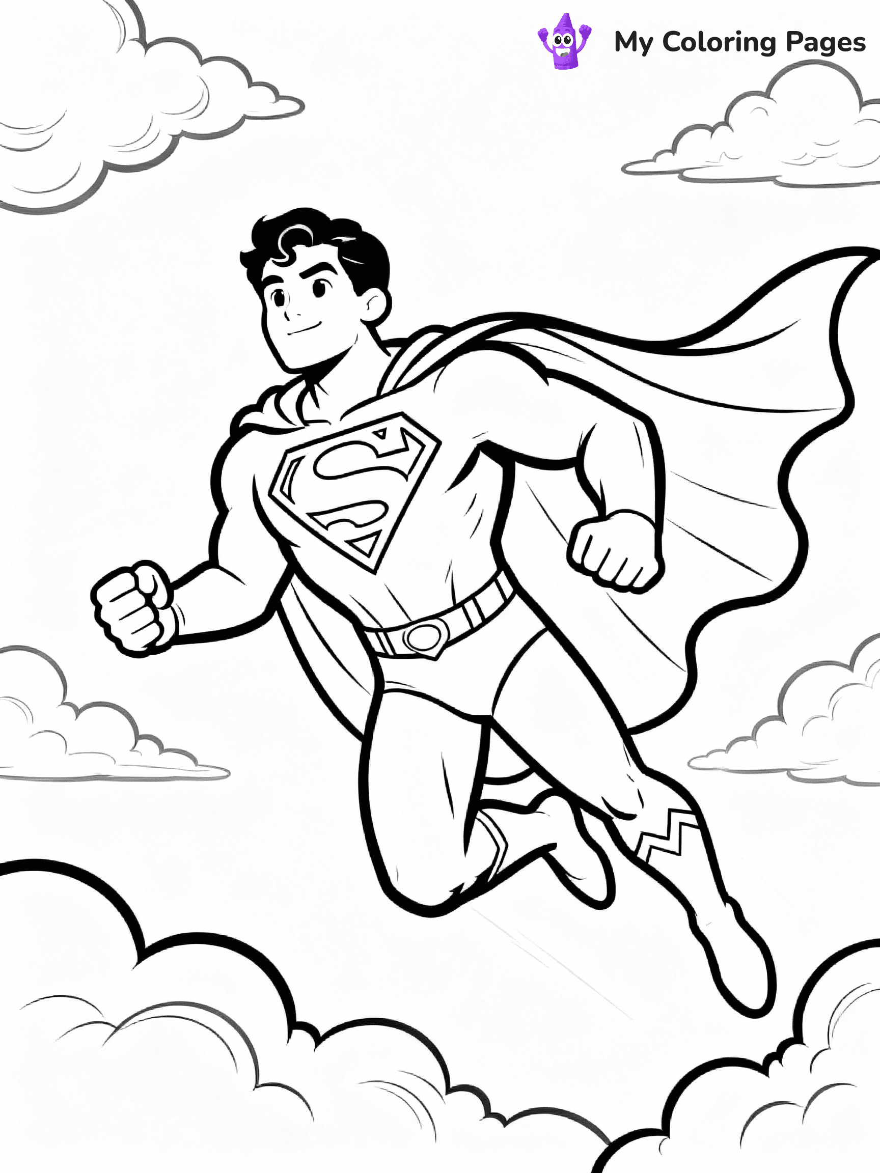 Super Hero Coloring Pages - 40
