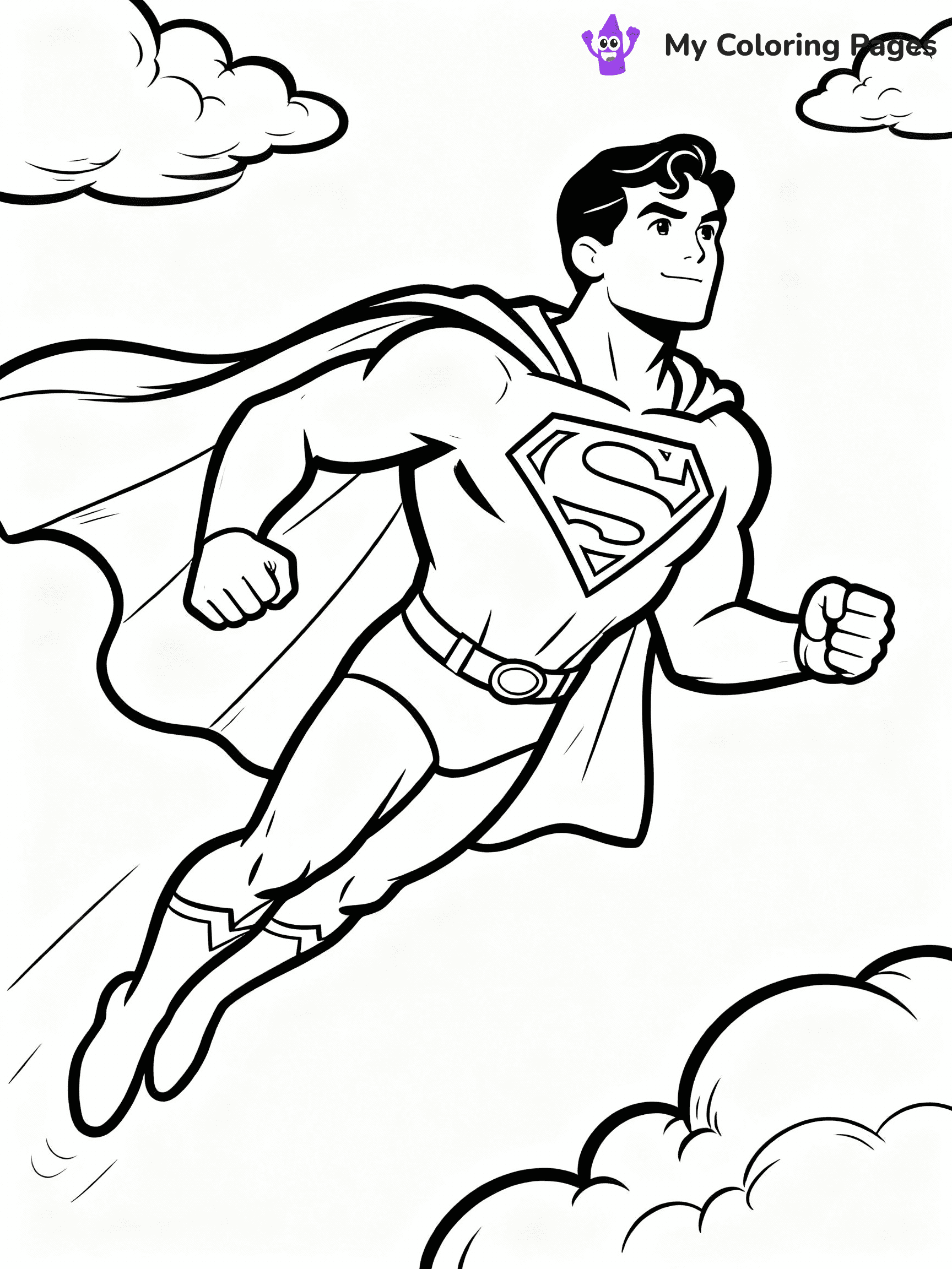 Super Hero Coloring Pages - 38
