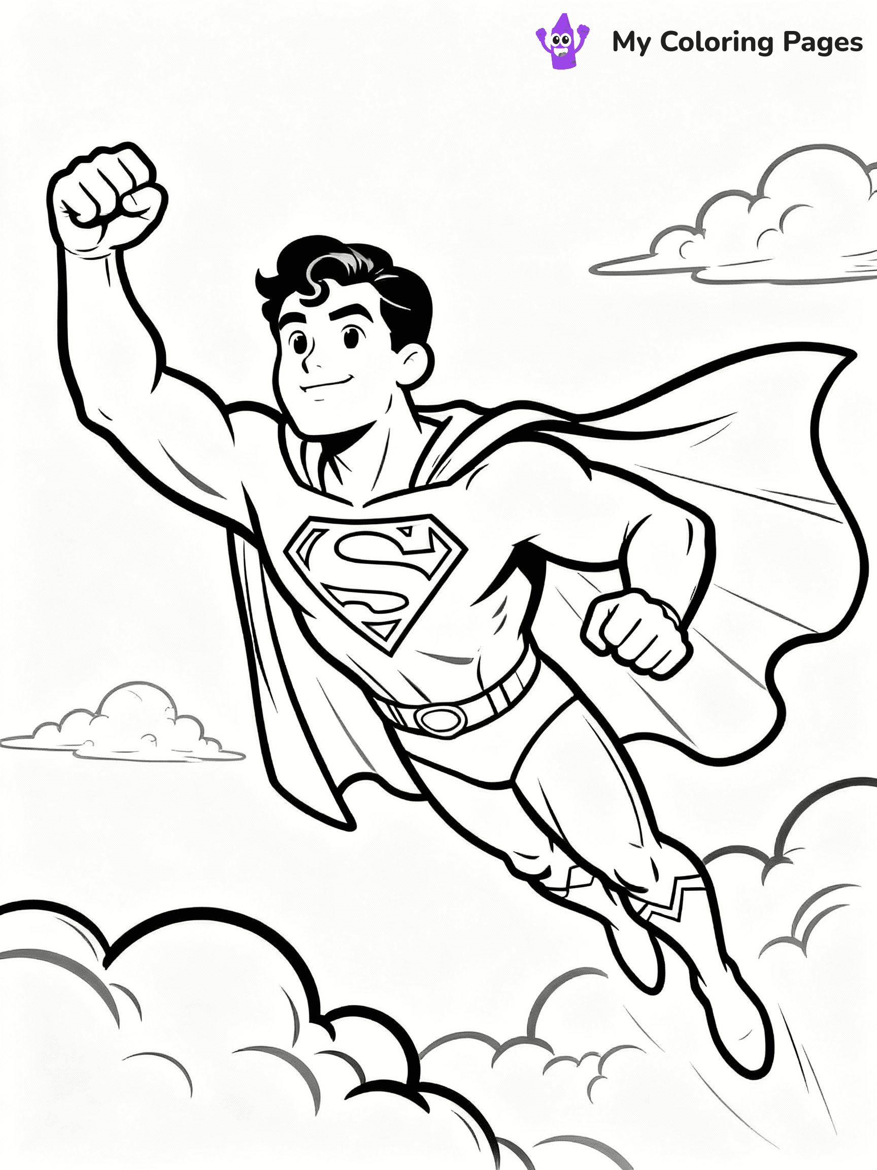 Super Hero Coloring Pages - 37