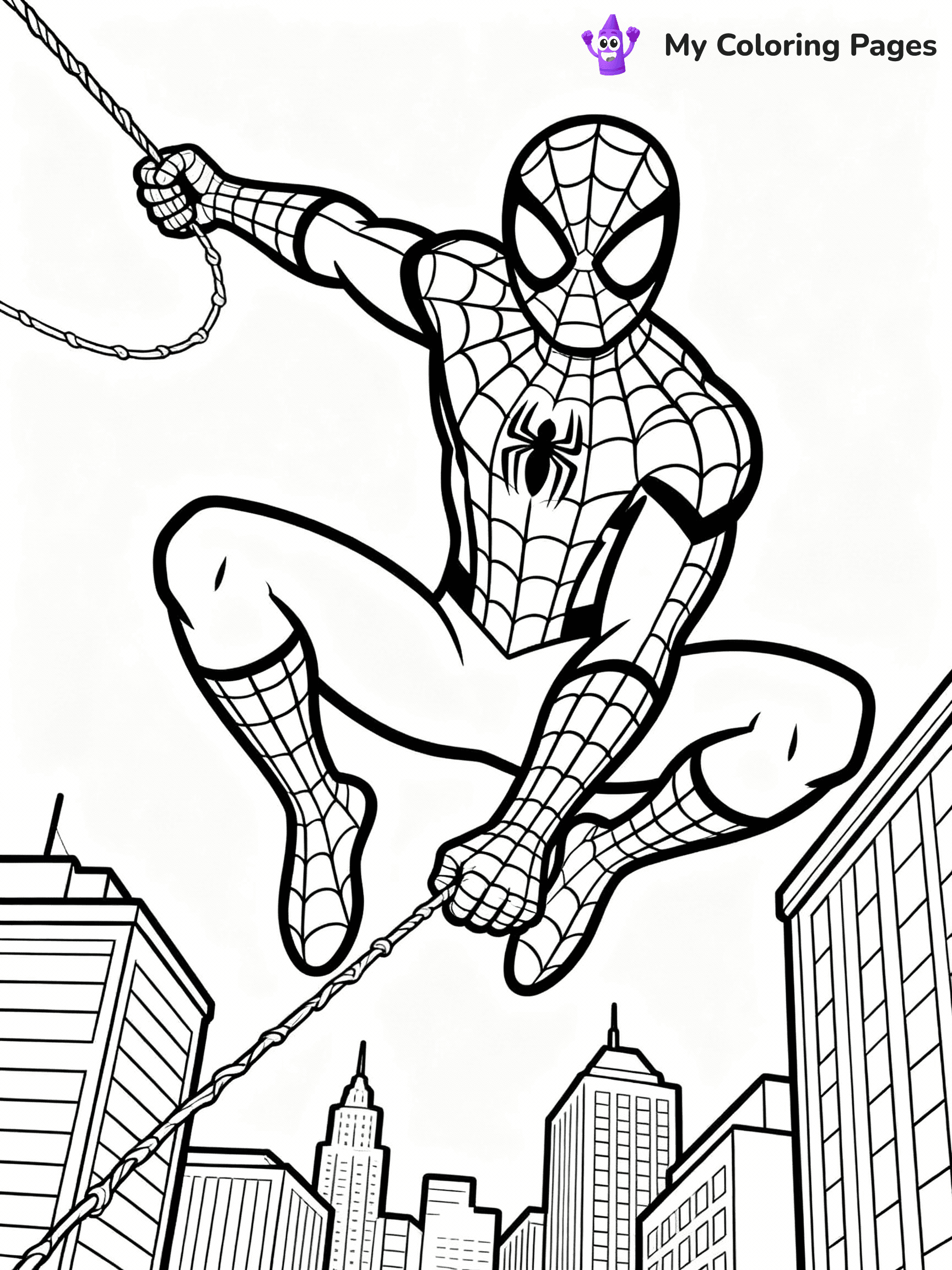 Super Hero Coloring Pages - 36