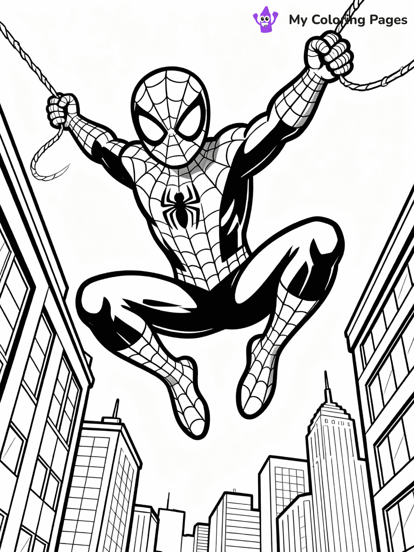 Super Hero Coloring Pages - 35