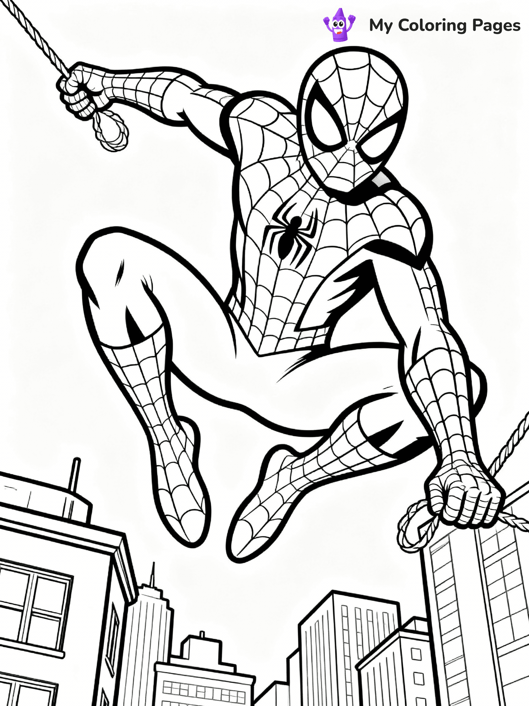 Super Hero Coloring Pages - 33