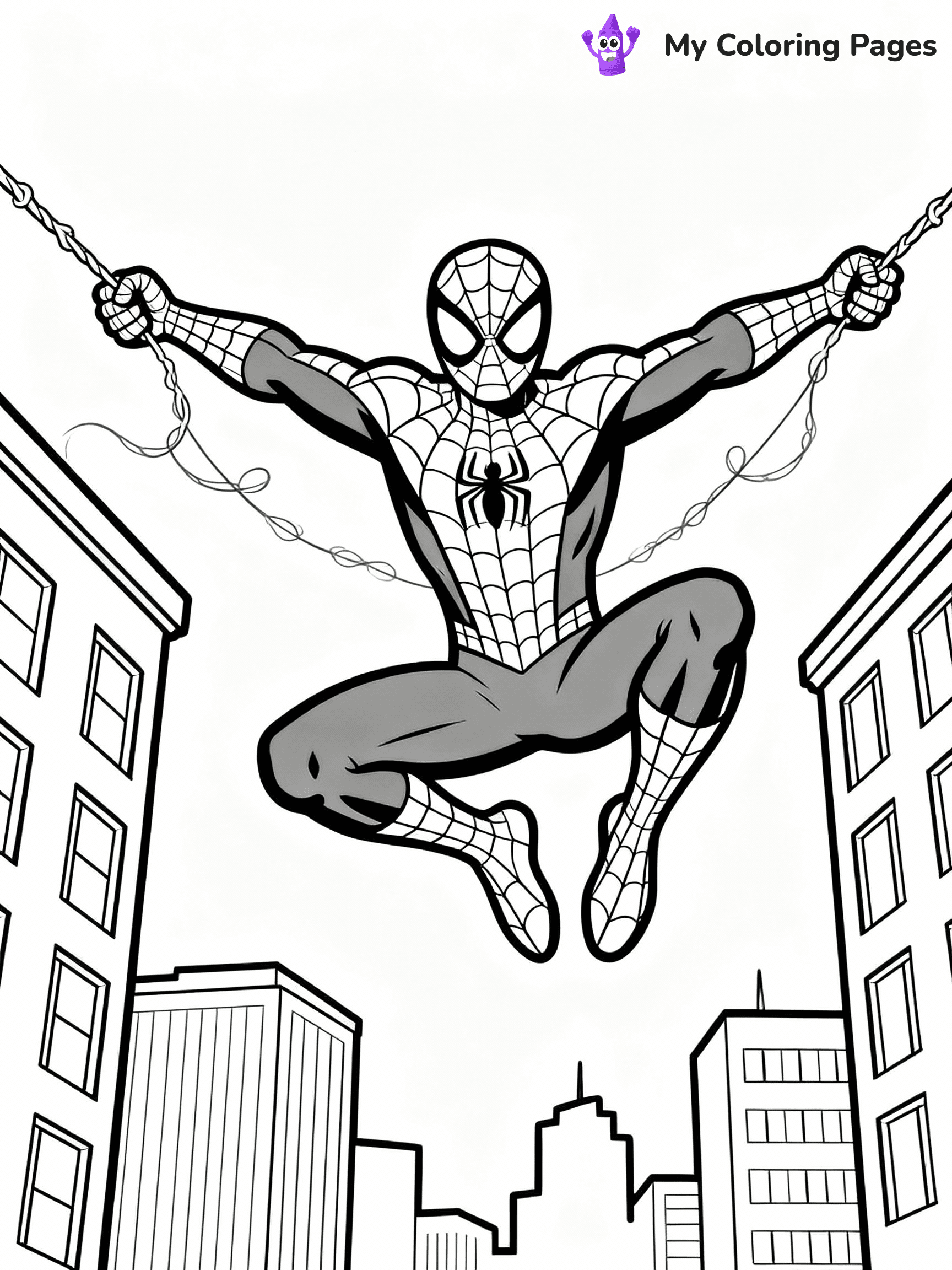 Super Hero Coloring Pages - 32