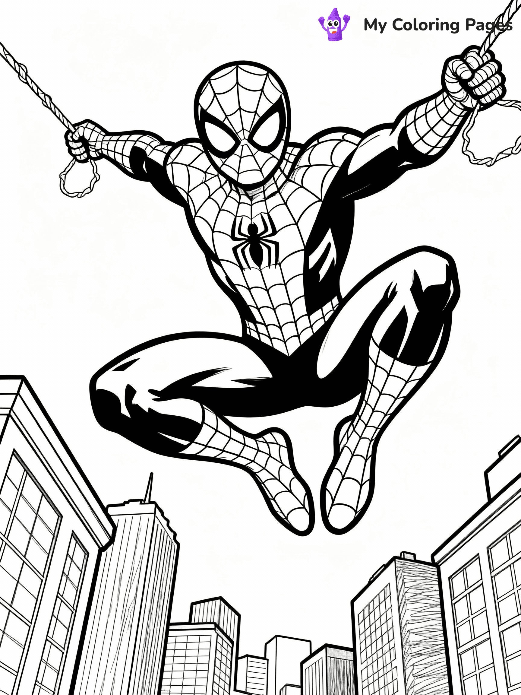 Super Hero Coloring Pages - 31