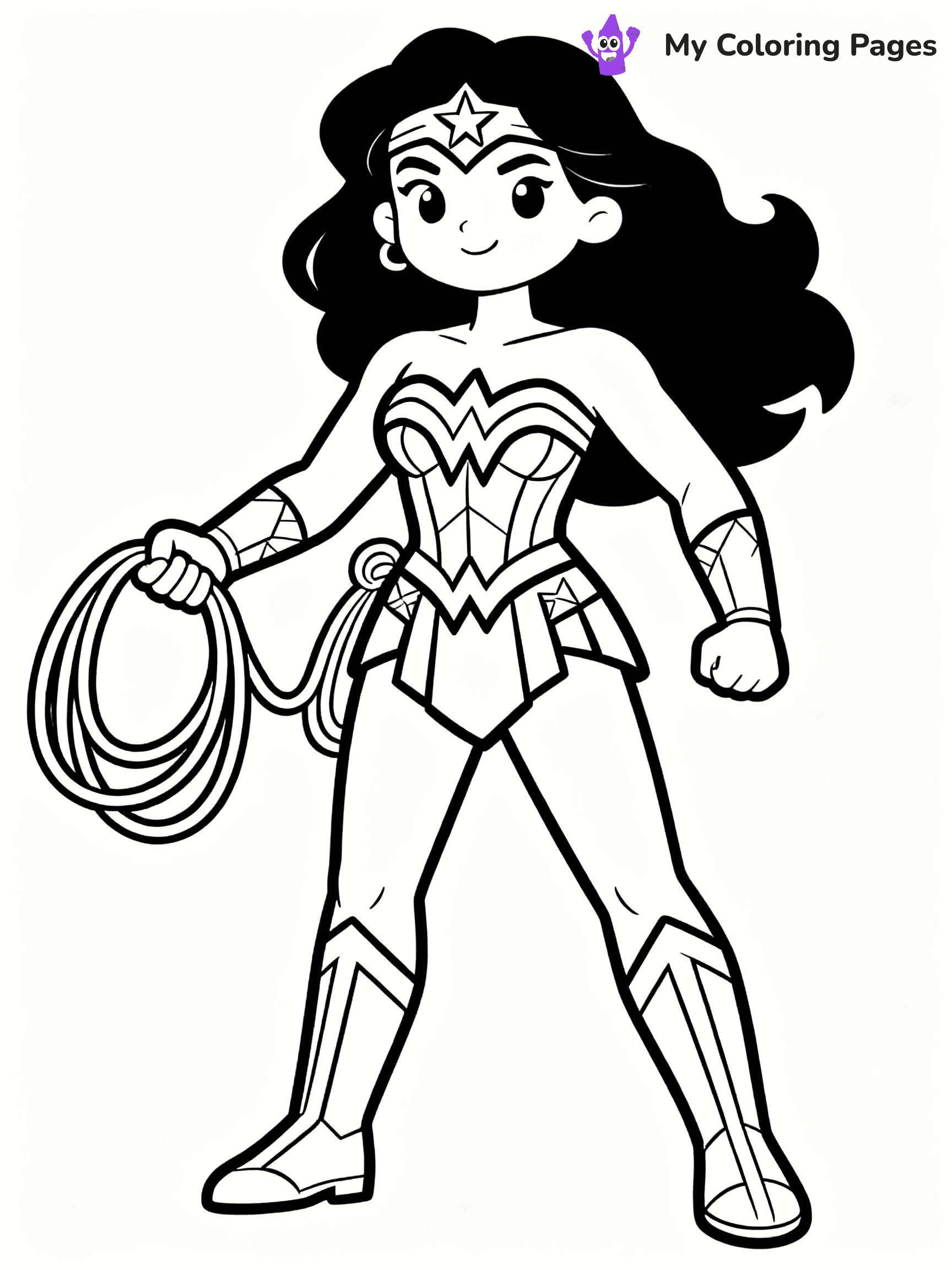 Super Hero Coloring Pages - 29