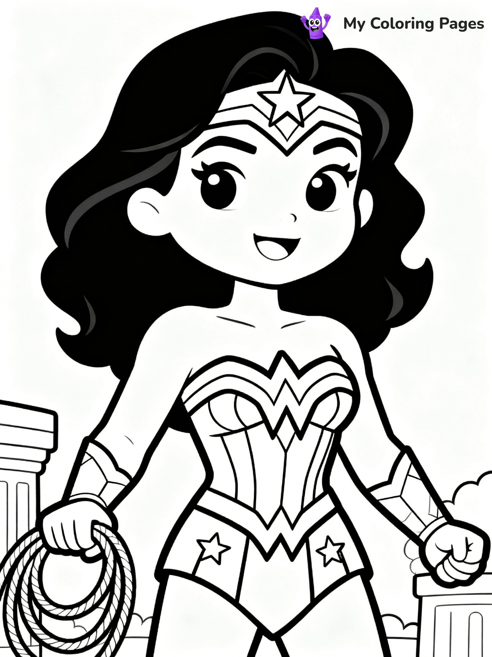 Super Hero Coloring Pages - 28