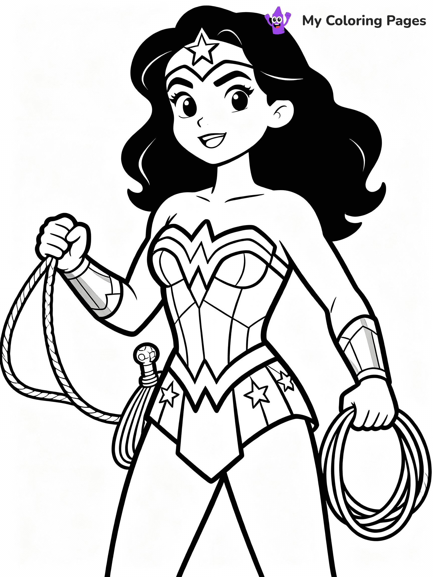 Super Hero Coloring Pages - 27