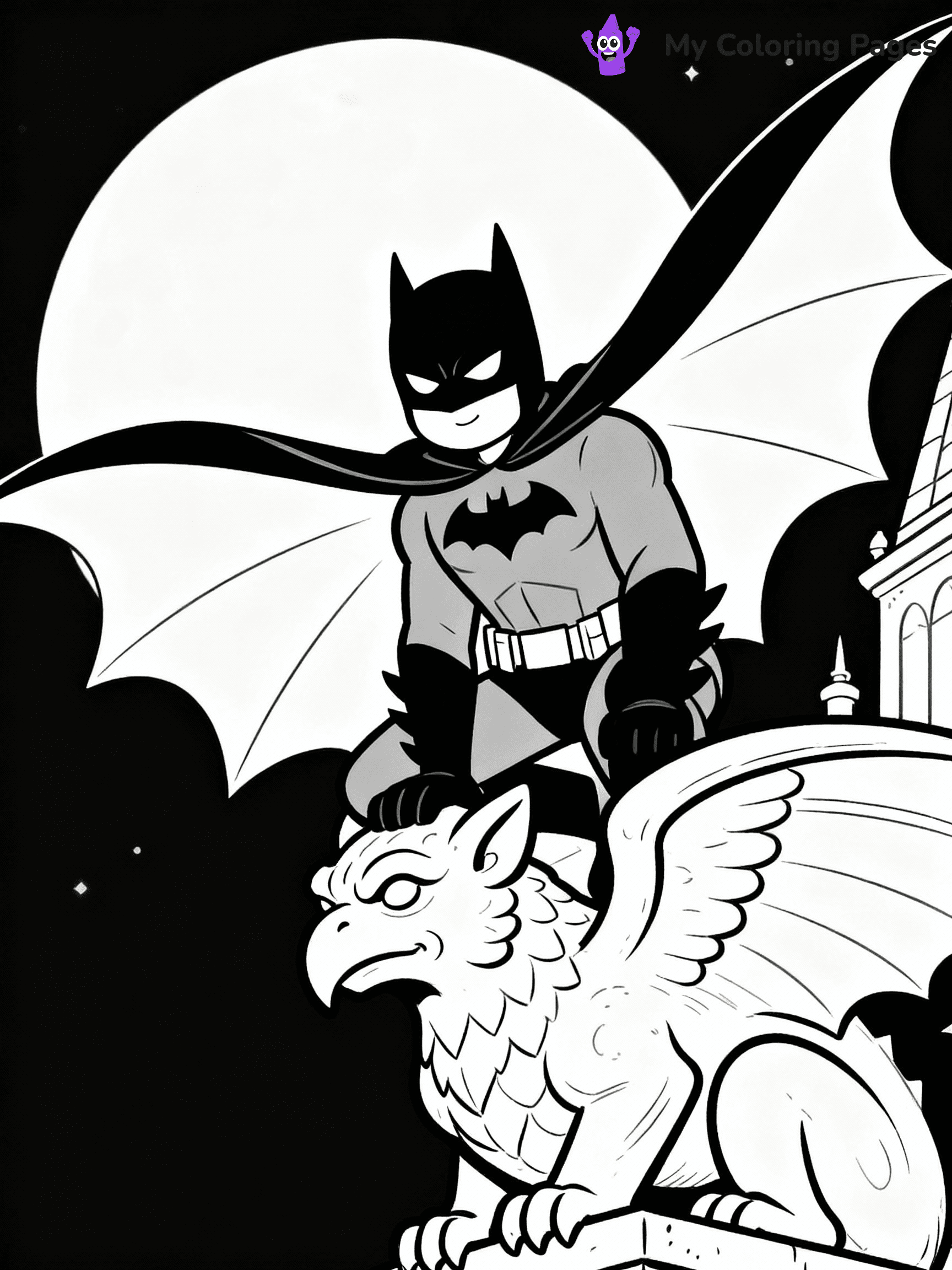 Super Hero Coloring Pages - 24