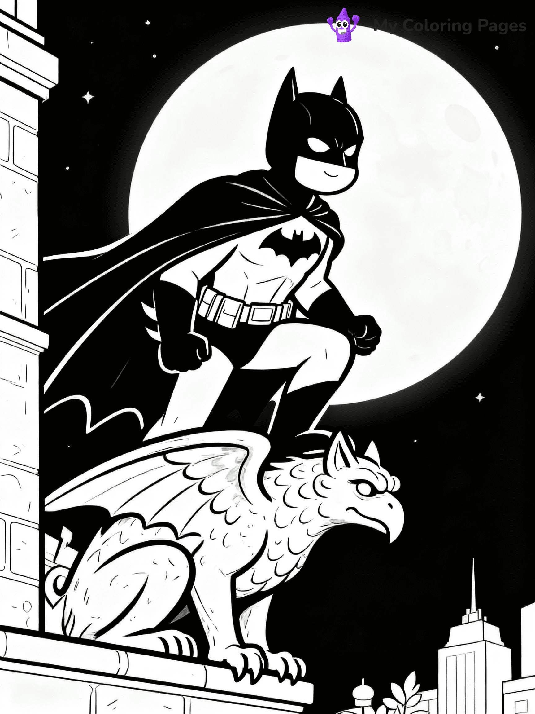 Super Hero Coloring Pages - 23
