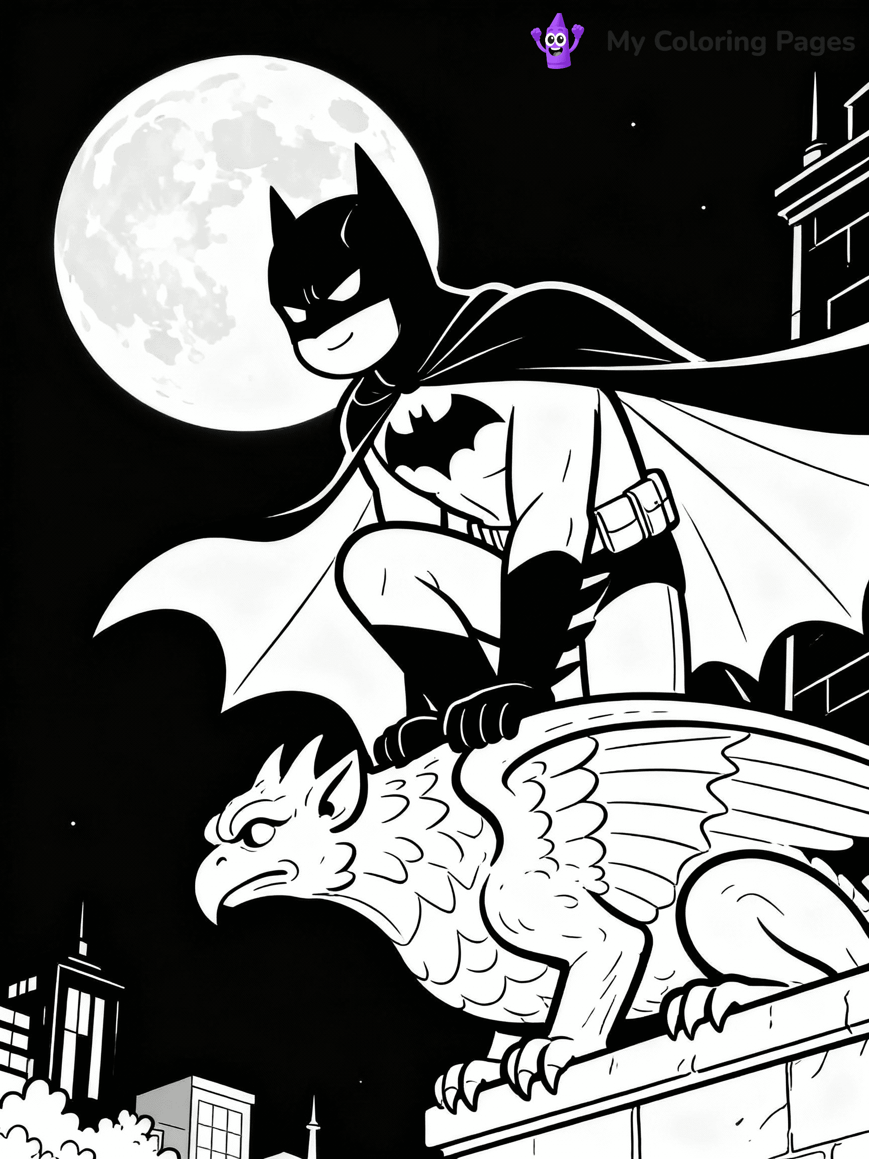Super Hero Coloring Pages - 21