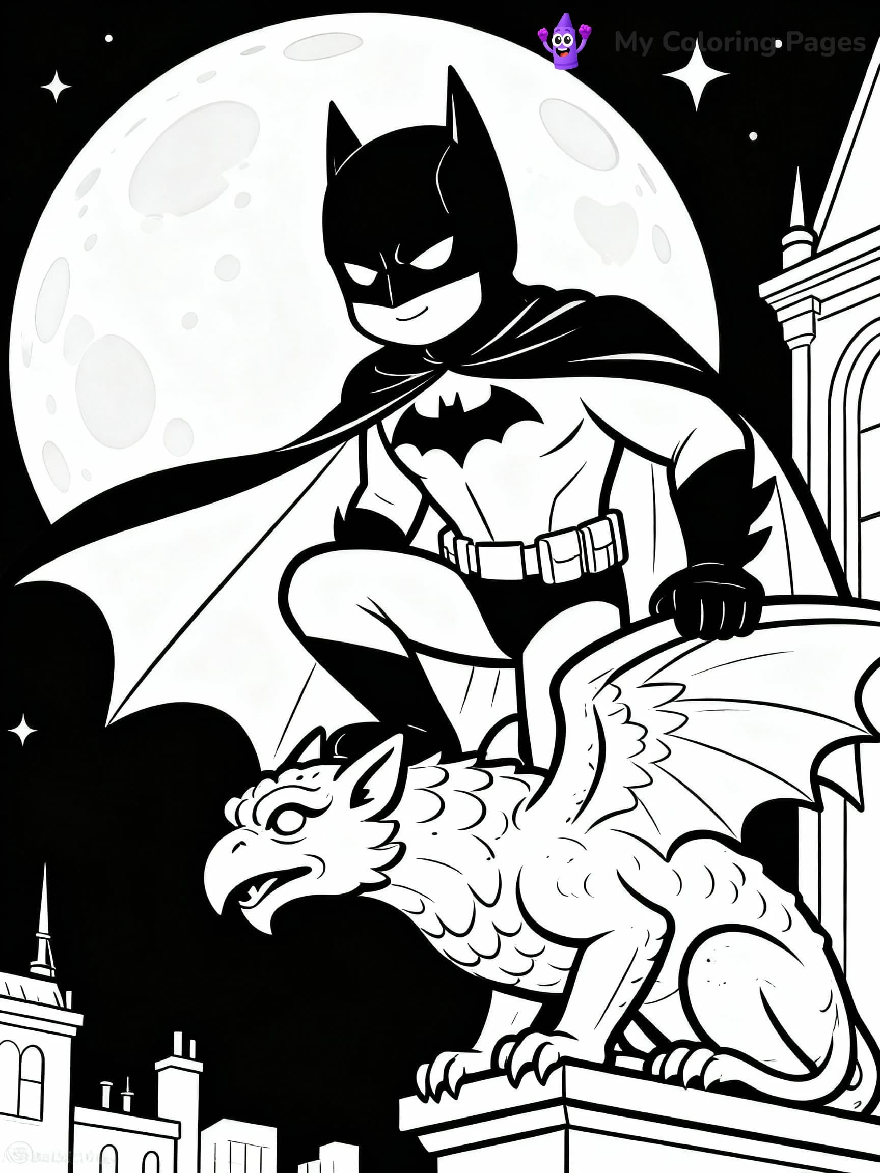 Super Hero Coloring Pages - 19