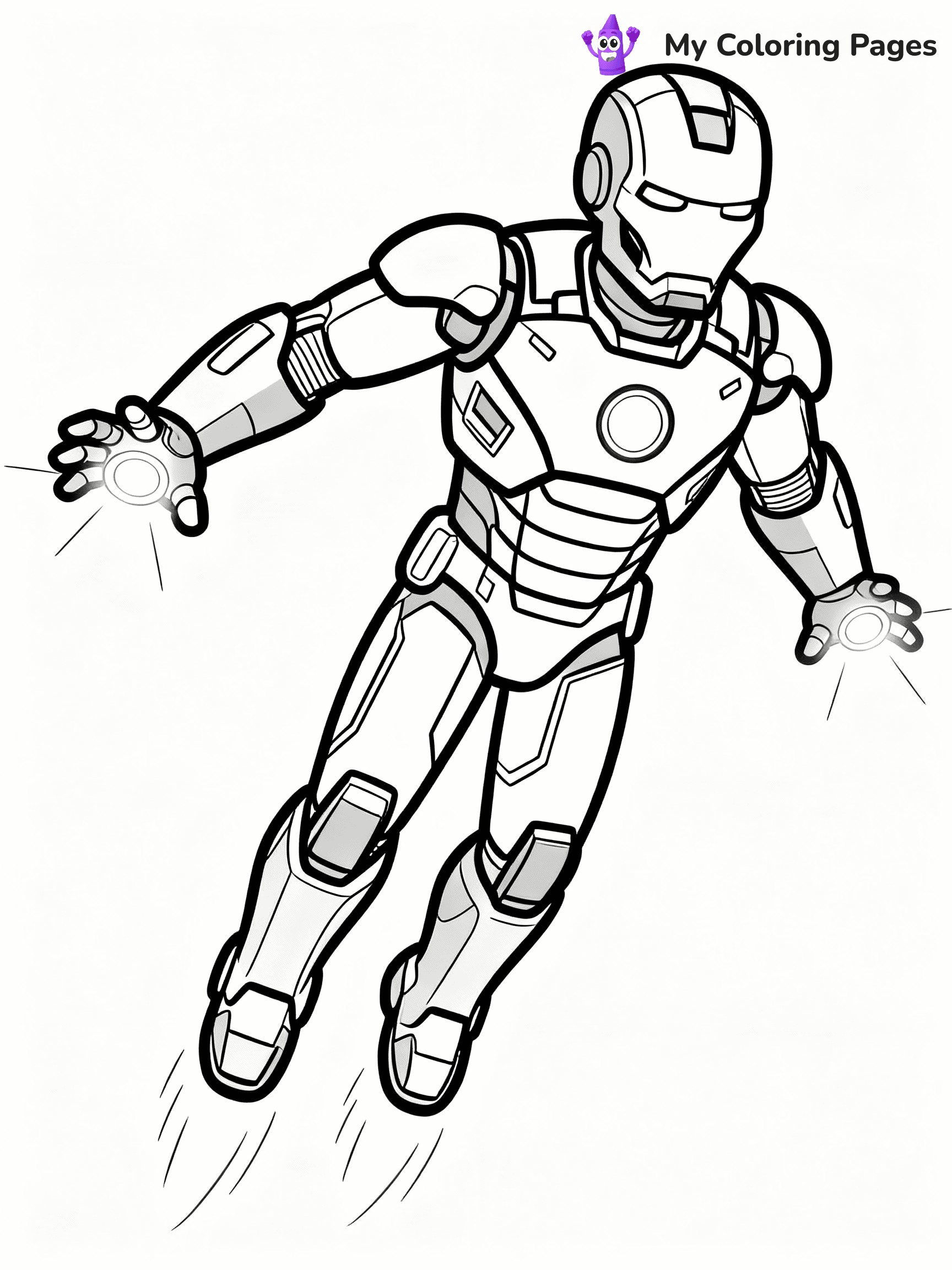 Super Hero Coloring Pages - 18