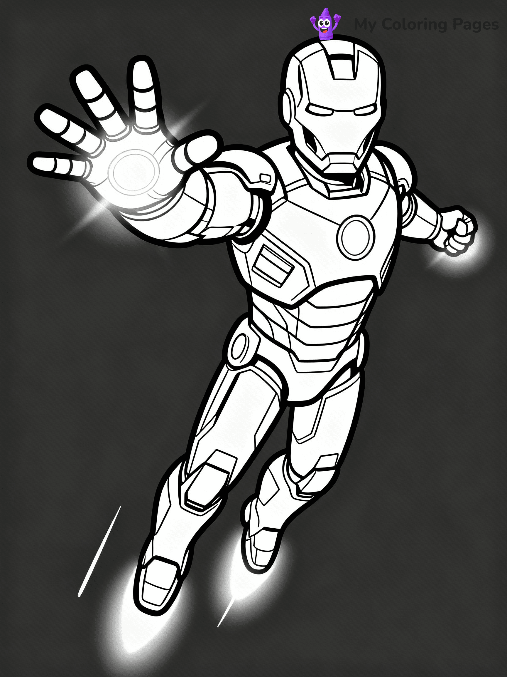 Super Hero Coloring Pages - 16