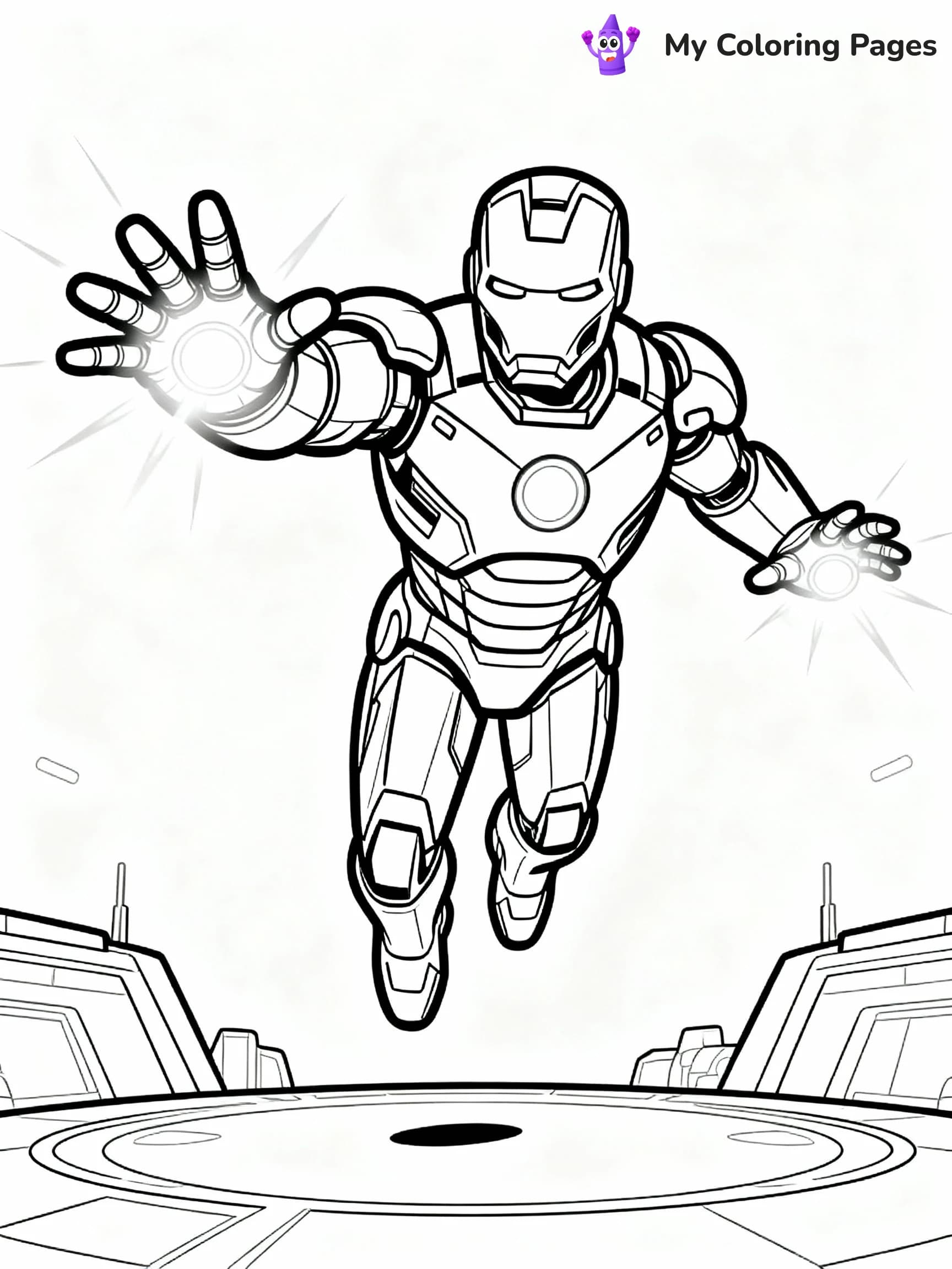Super Hero Coloring Pages - 14