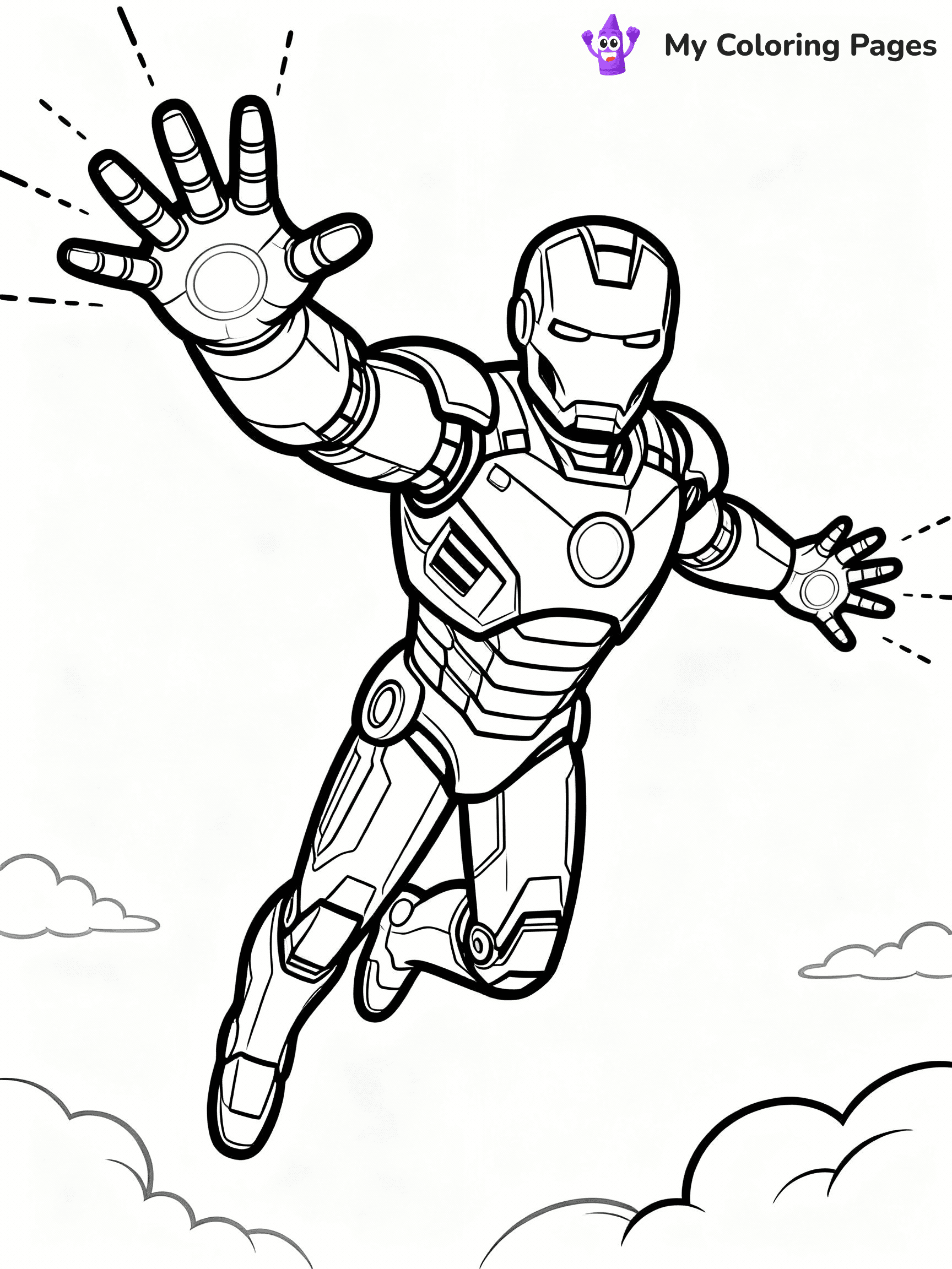 Super Hero Coloring Pages - 13