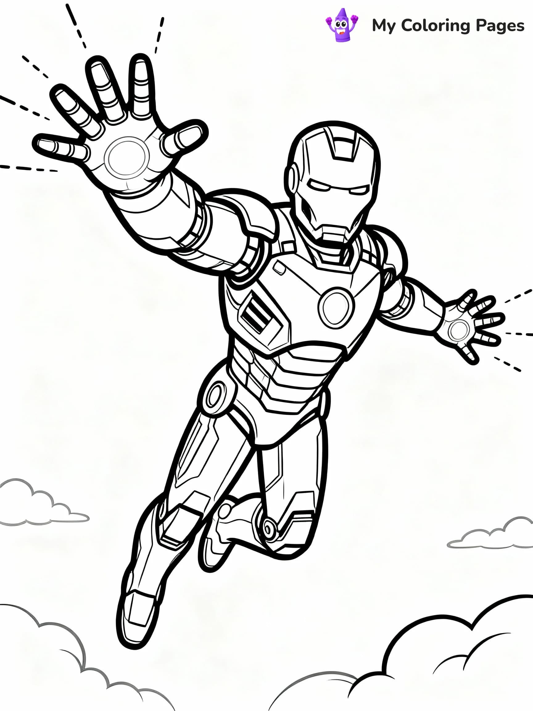 Super Hero Coloring Pages - 13