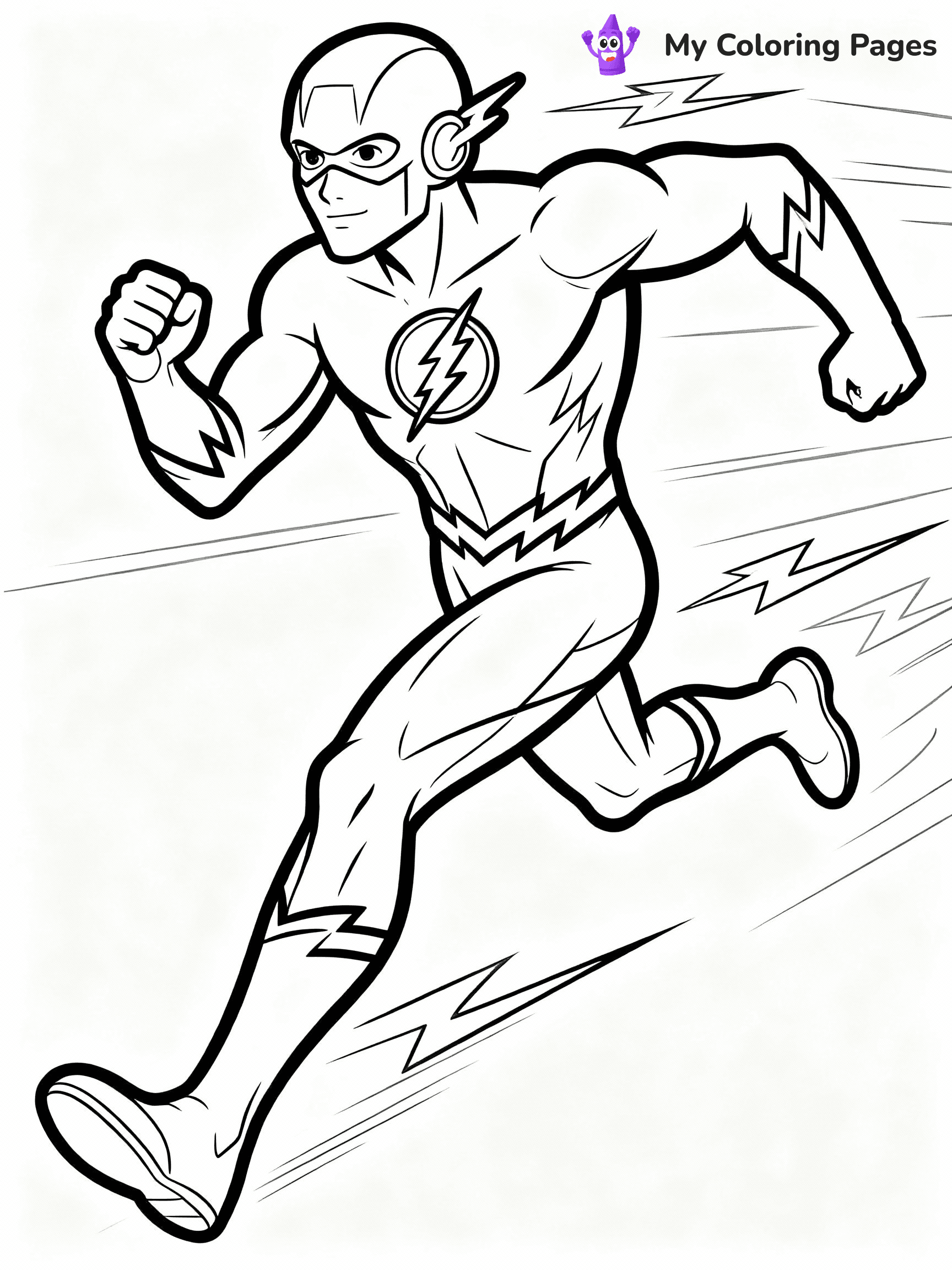 Super Hero Coloring Pages - 8