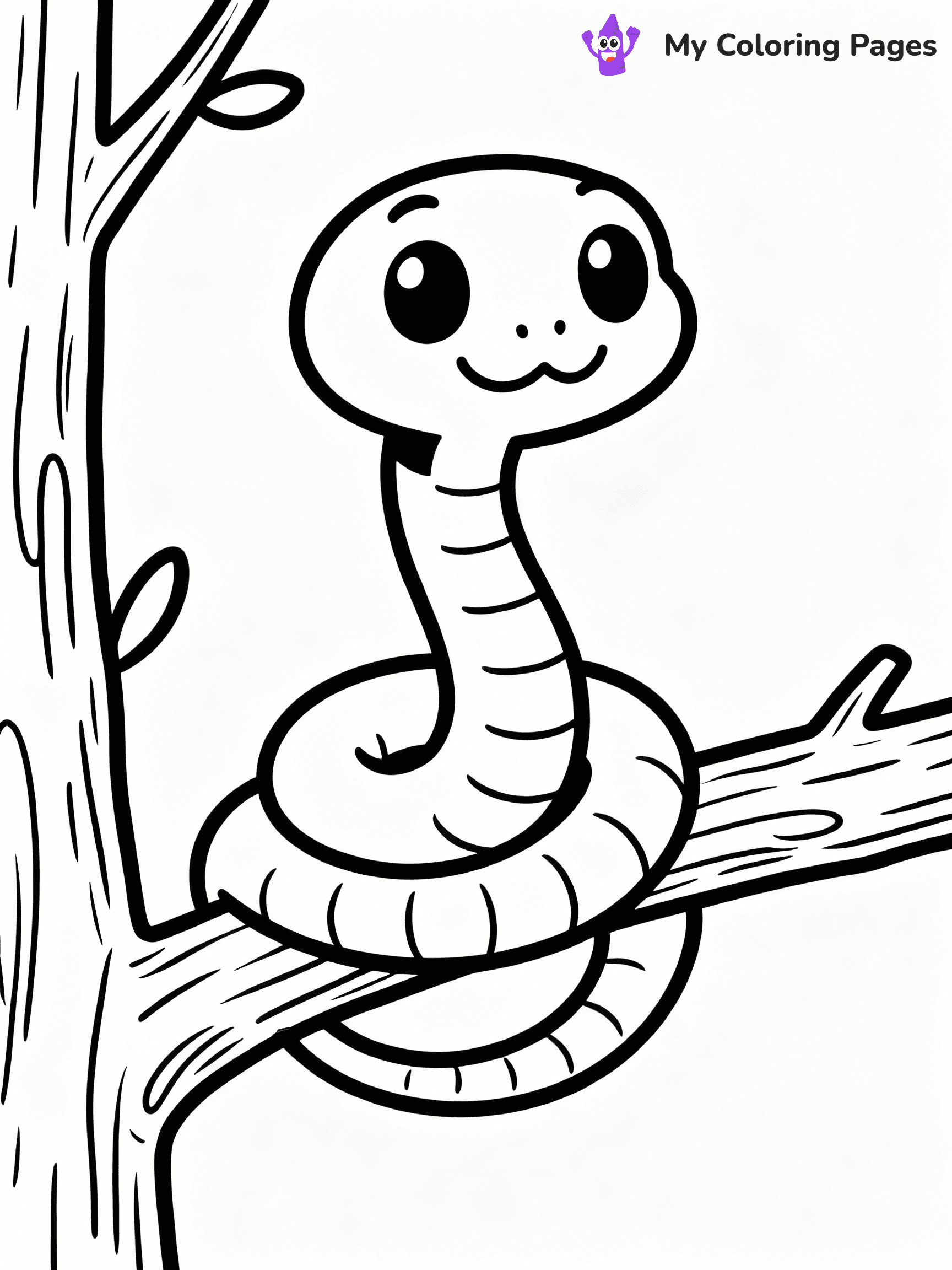 Snake Coloring Pages - 44