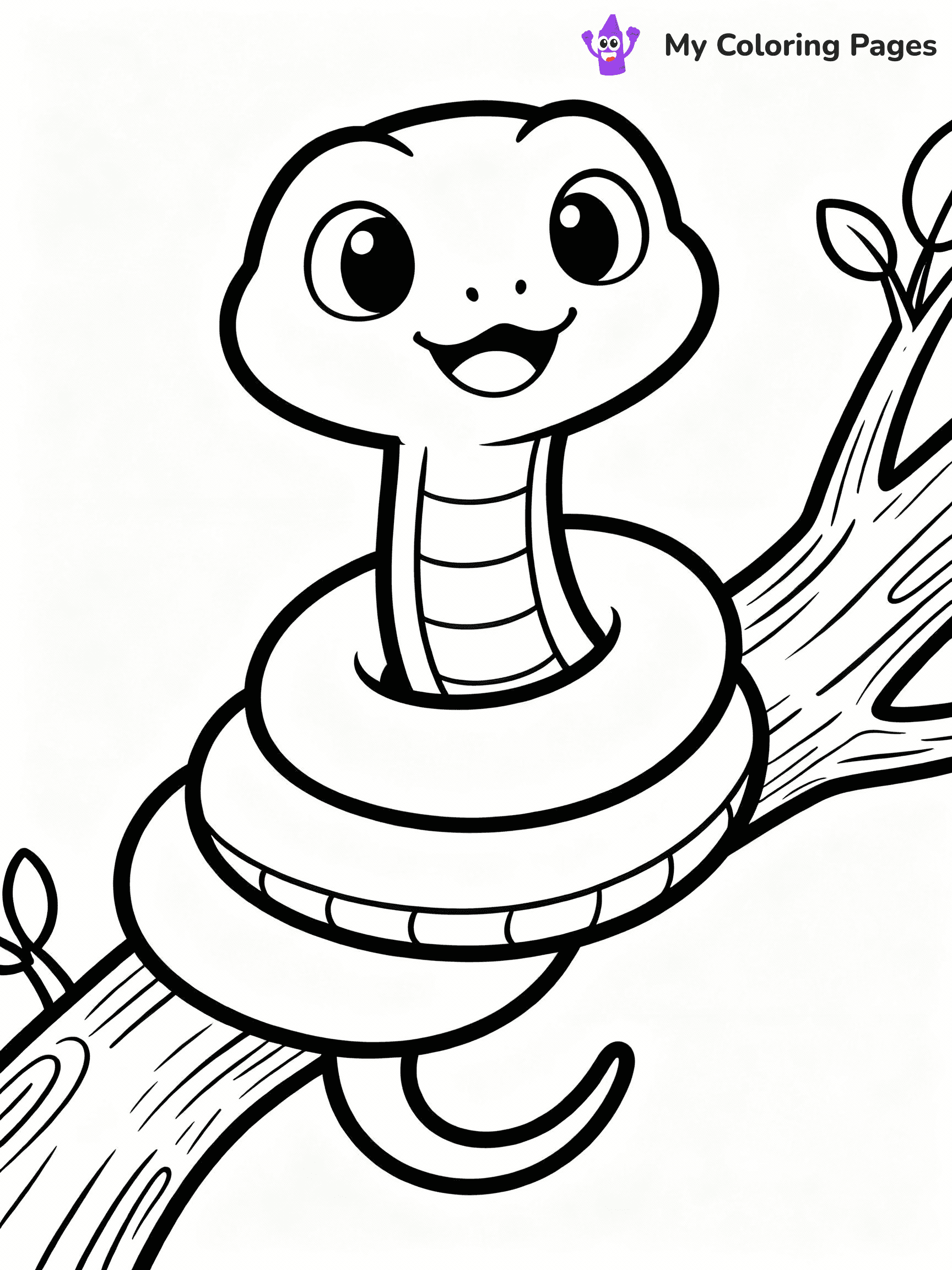 Snake Coloring Pages - 42