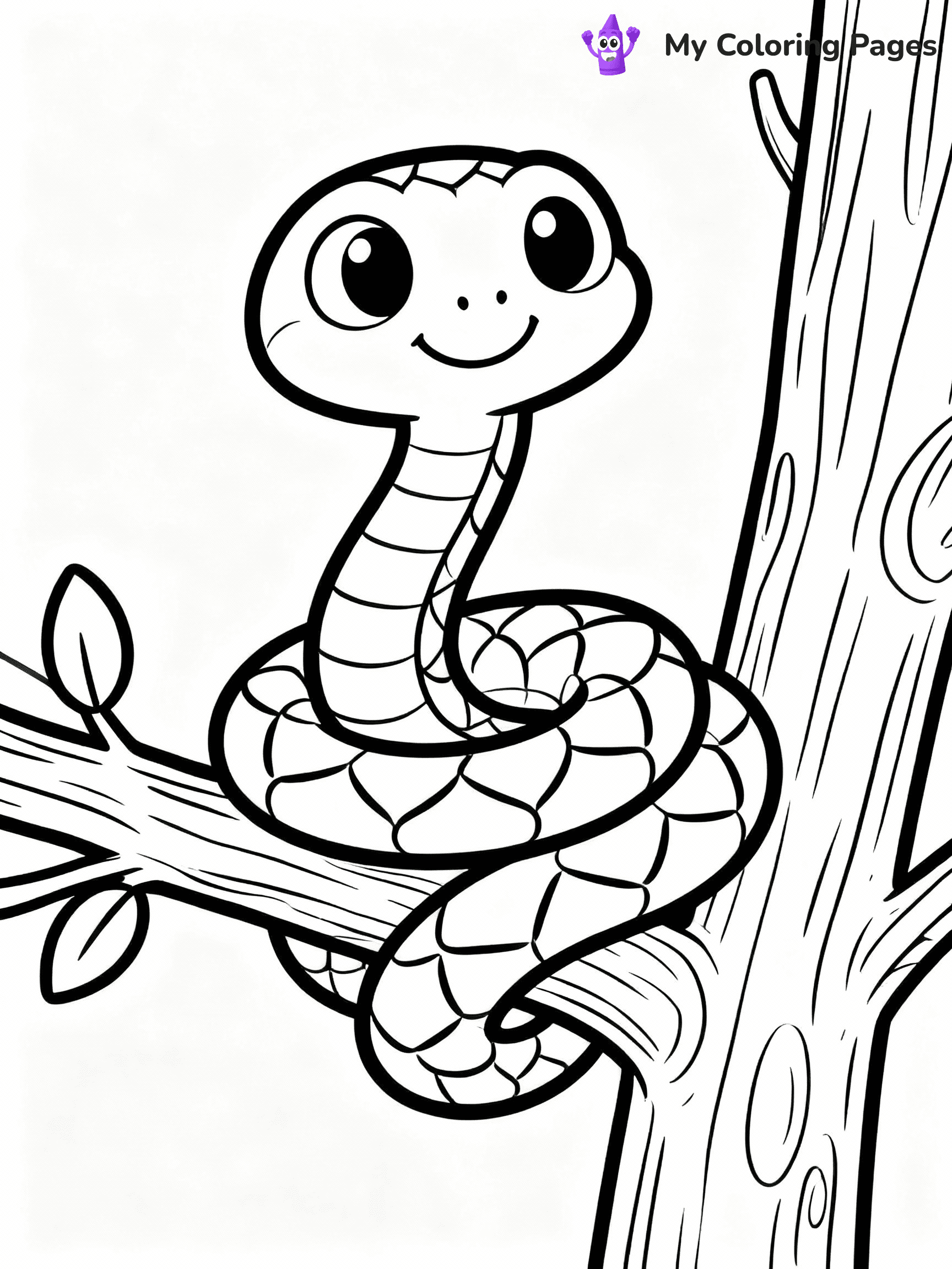 Snake Coloring Pages - 41