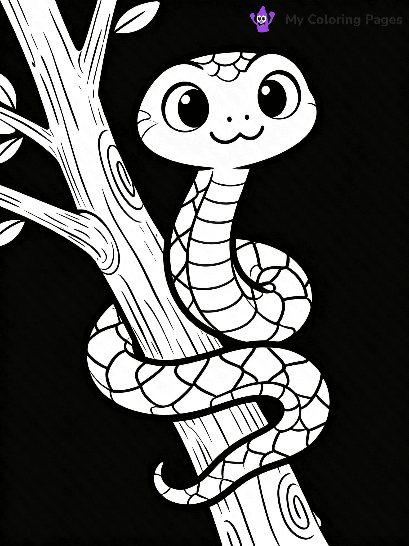 Snake Coloring Pages - 40