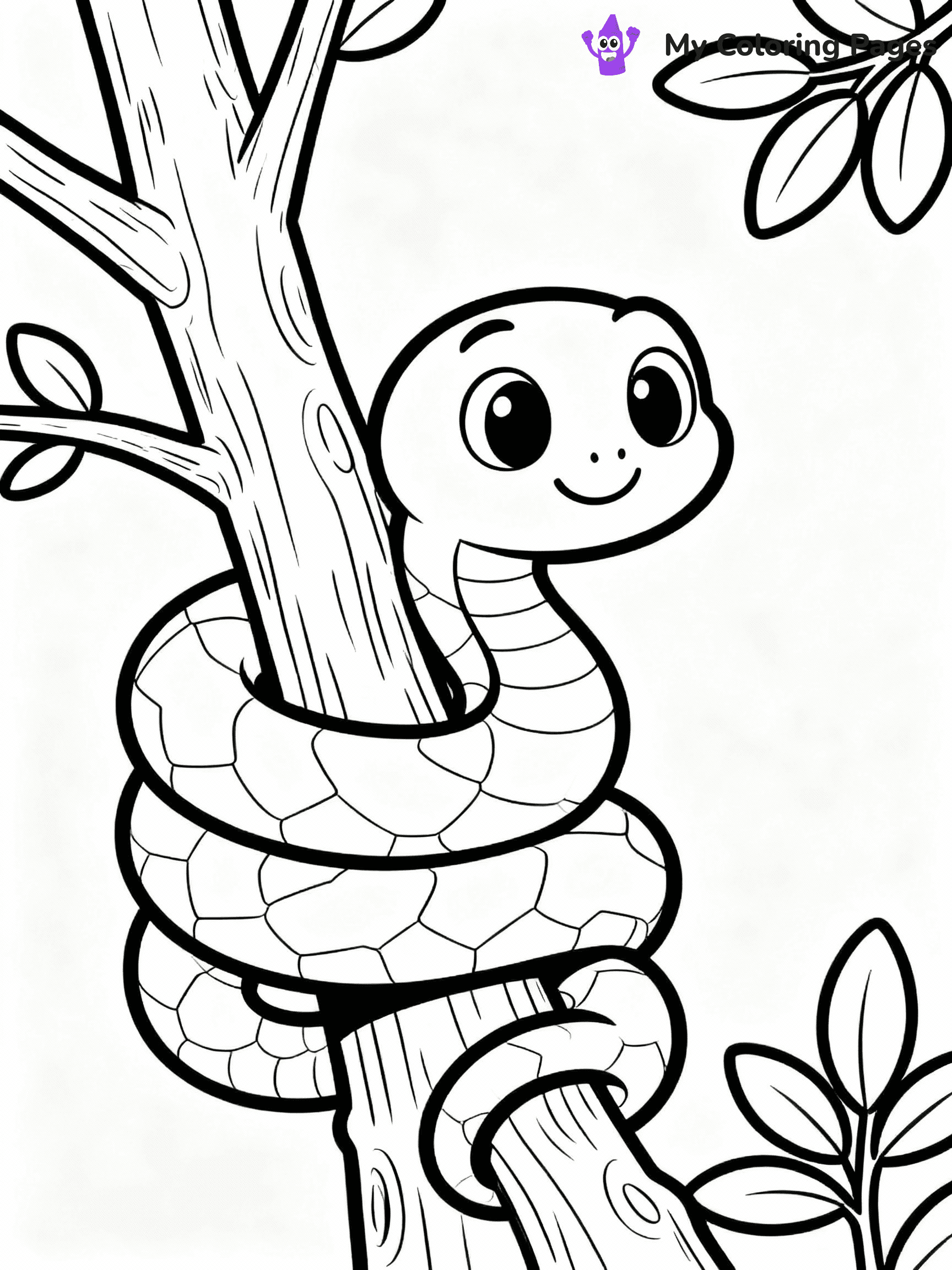 Snake Coloring Pages - 39
