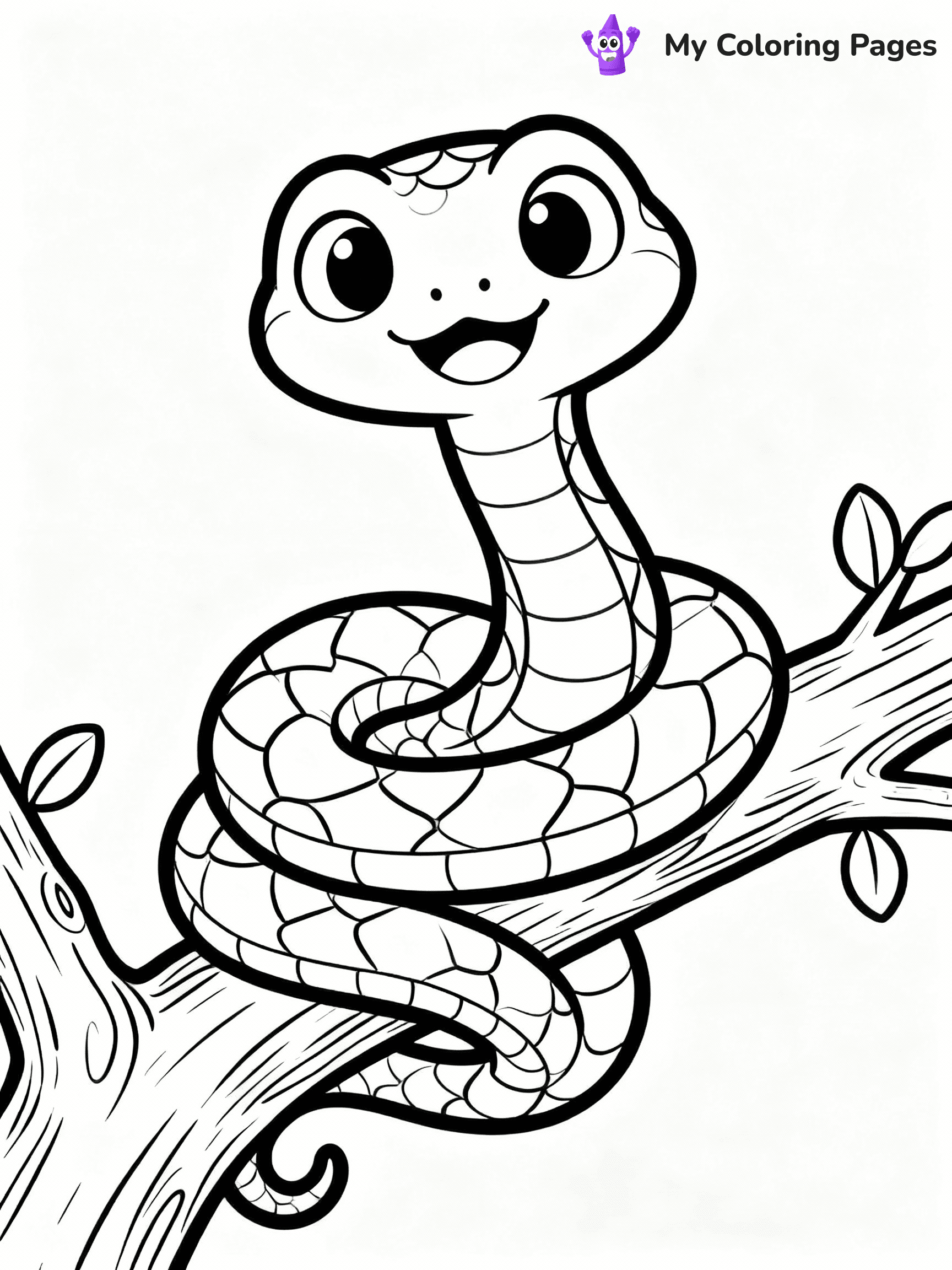 Snake Coloring Pages - 38