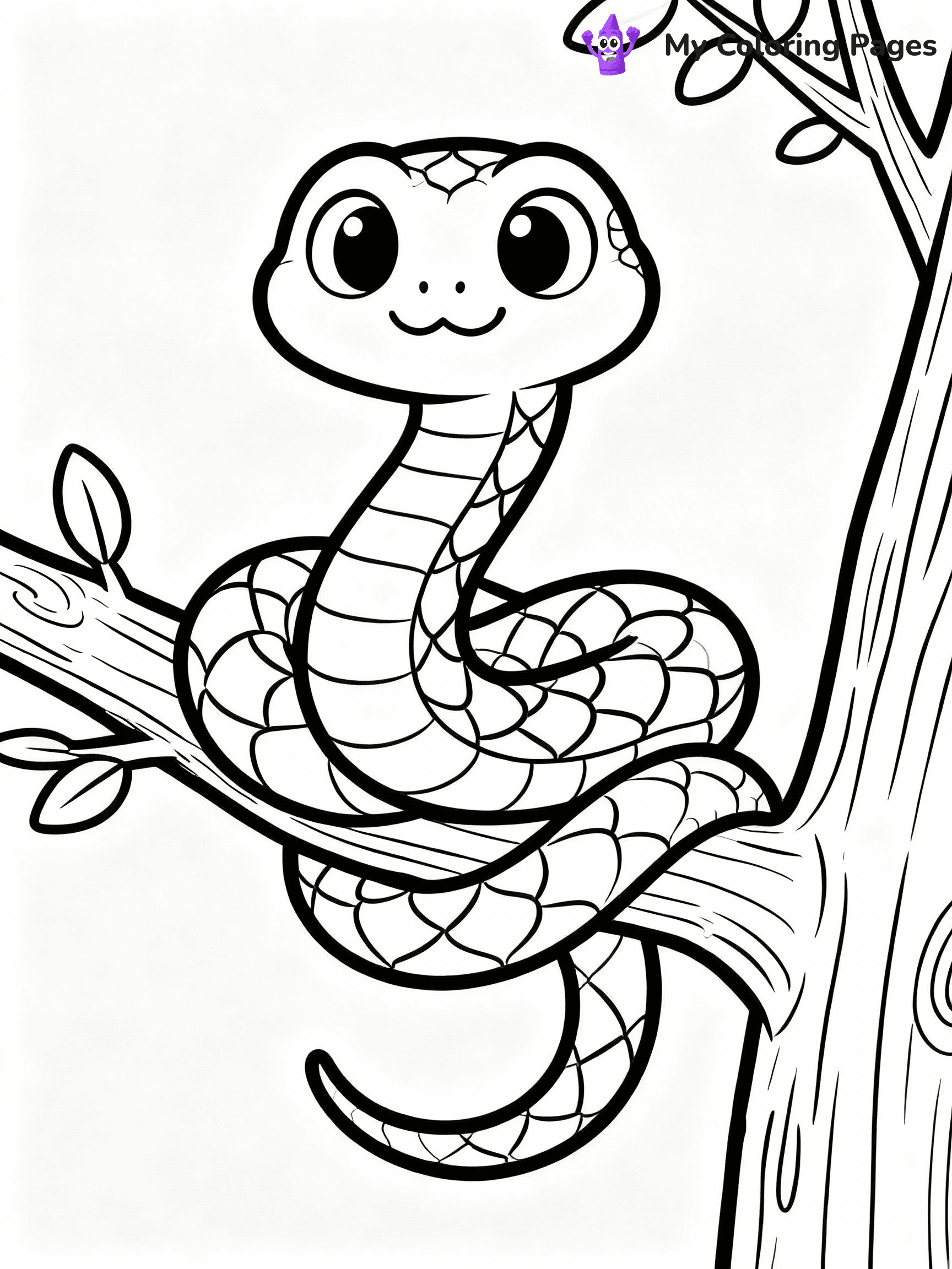 Snake Coloring Pages - 37