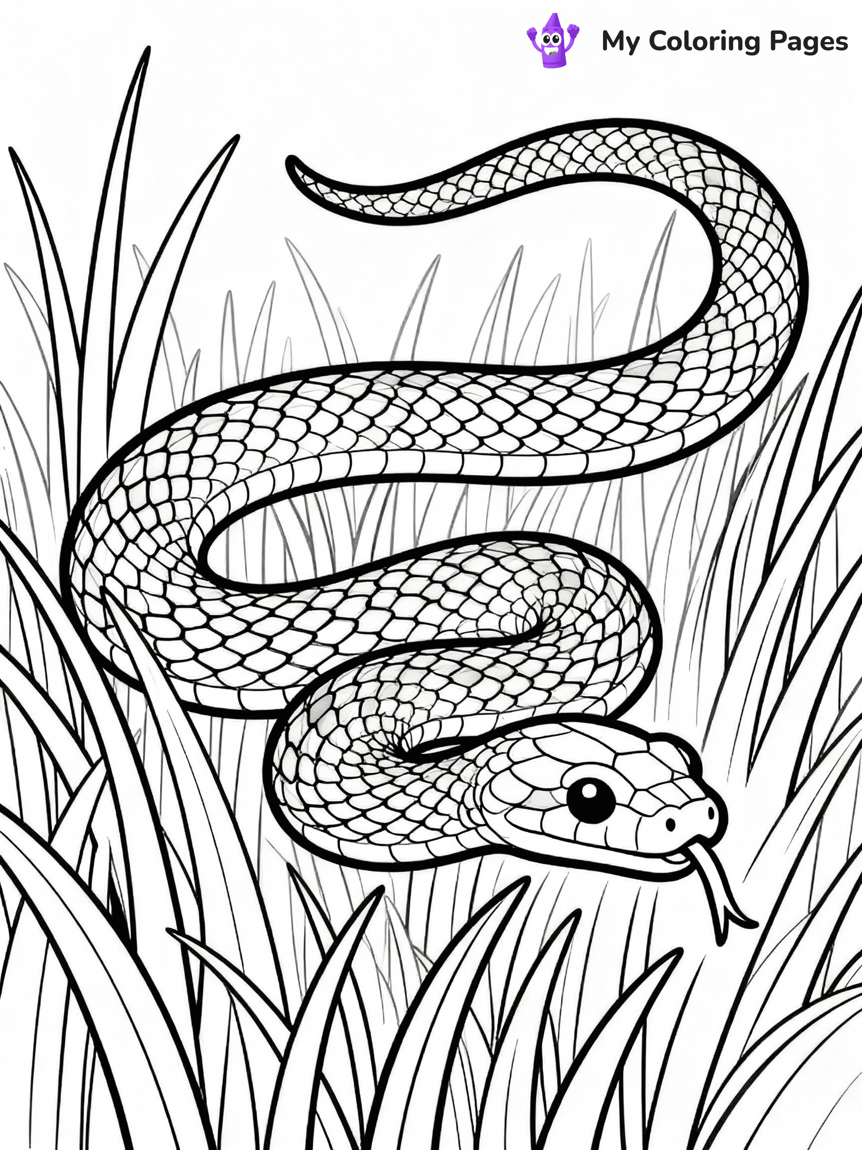 Snake Coloring Pages - 34