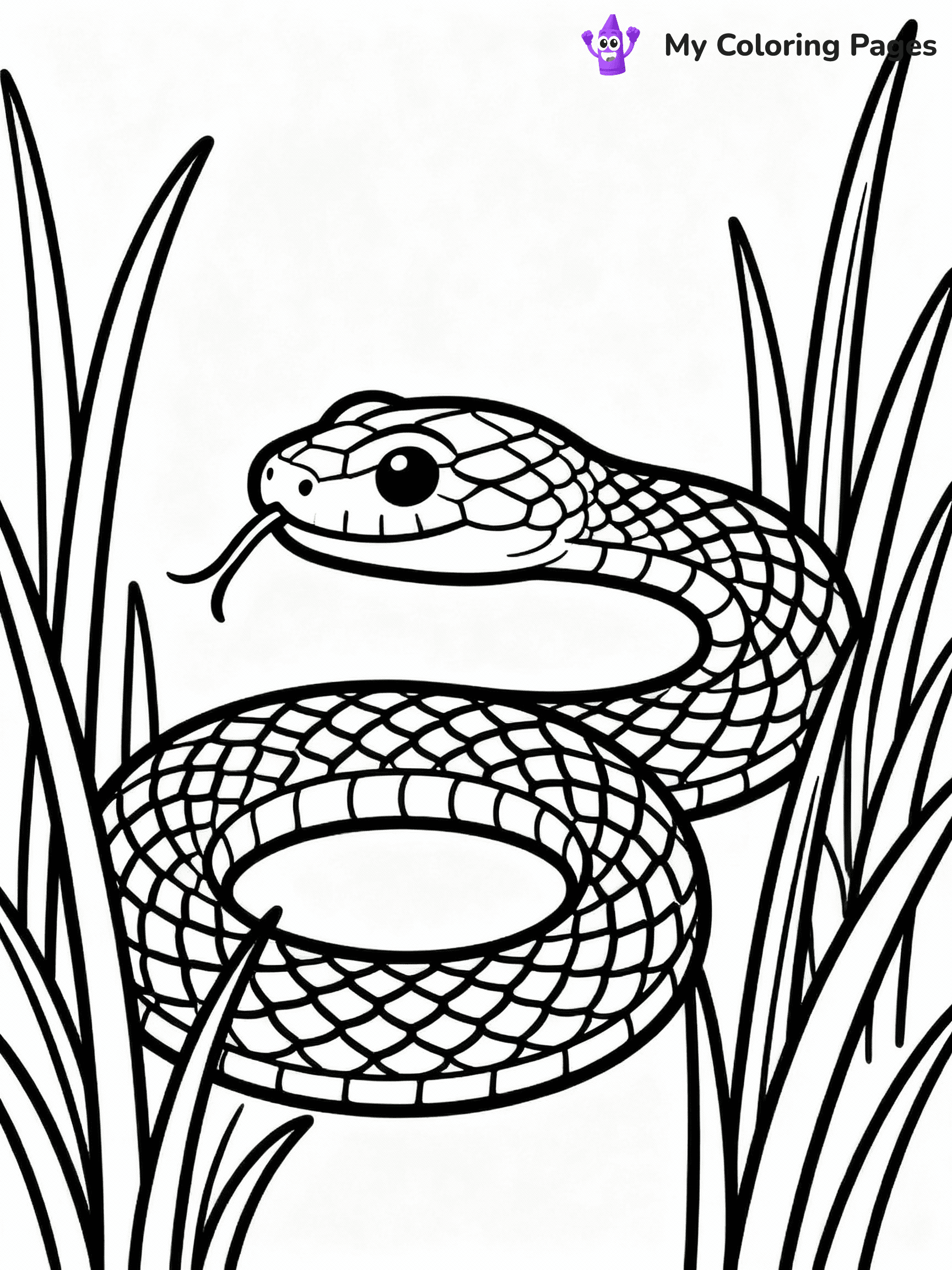 Snake Coloring Pages - 30
