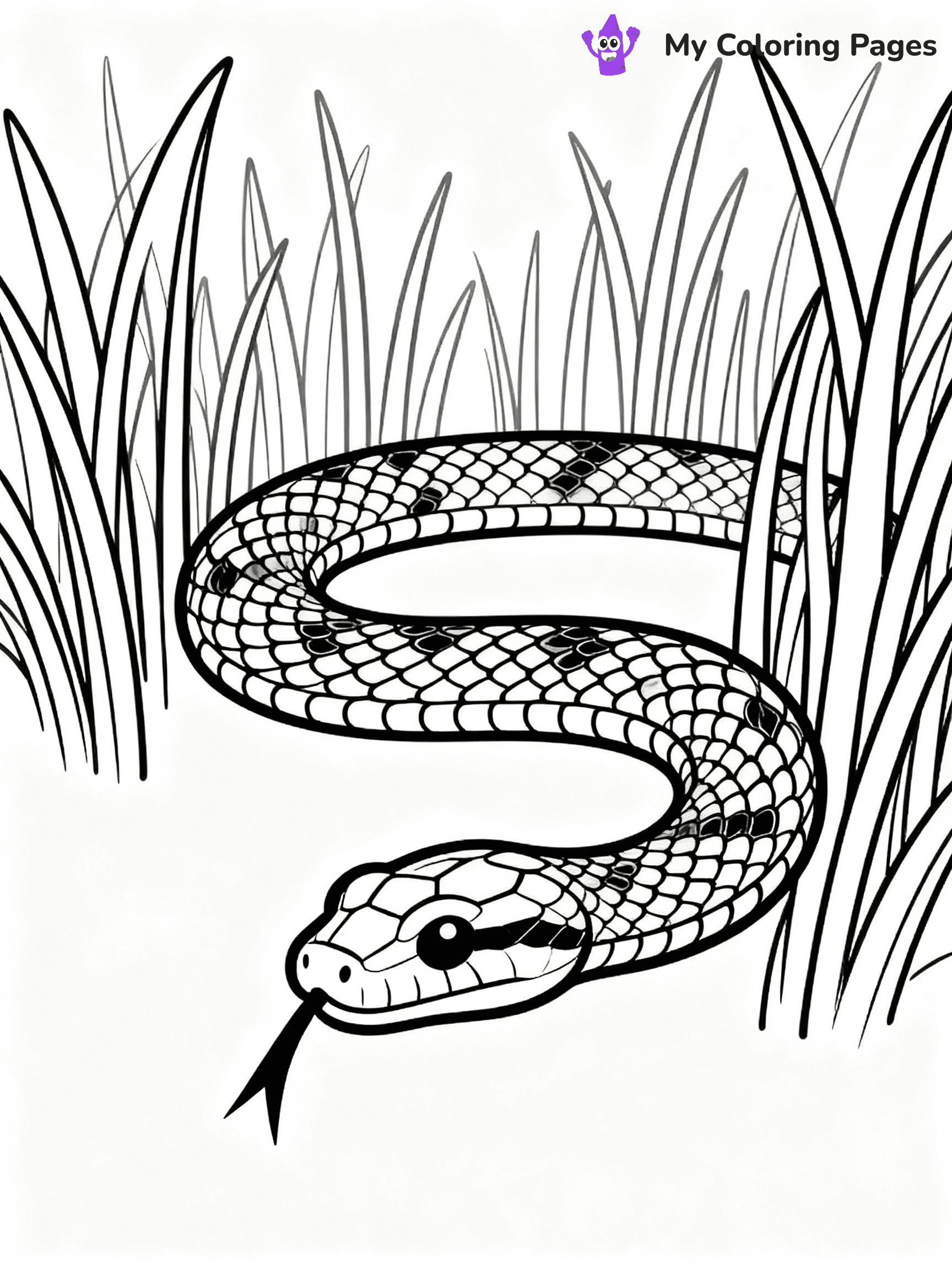 Snake Coloring Pages - 29