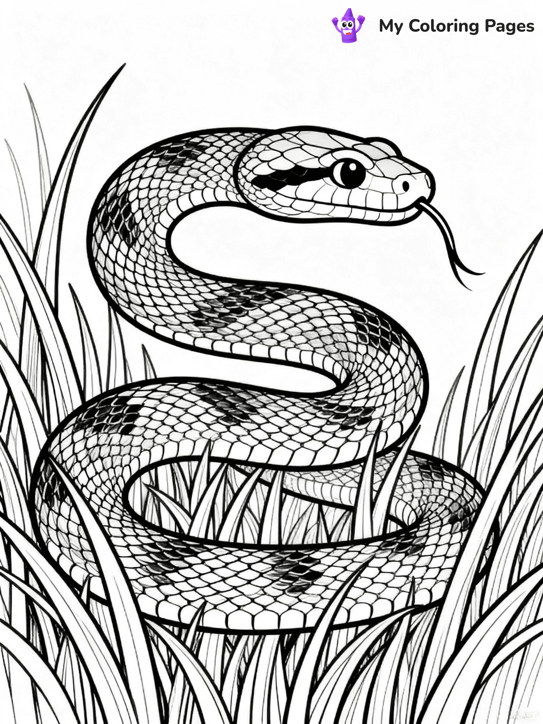 Snake Coloring Pages - 24