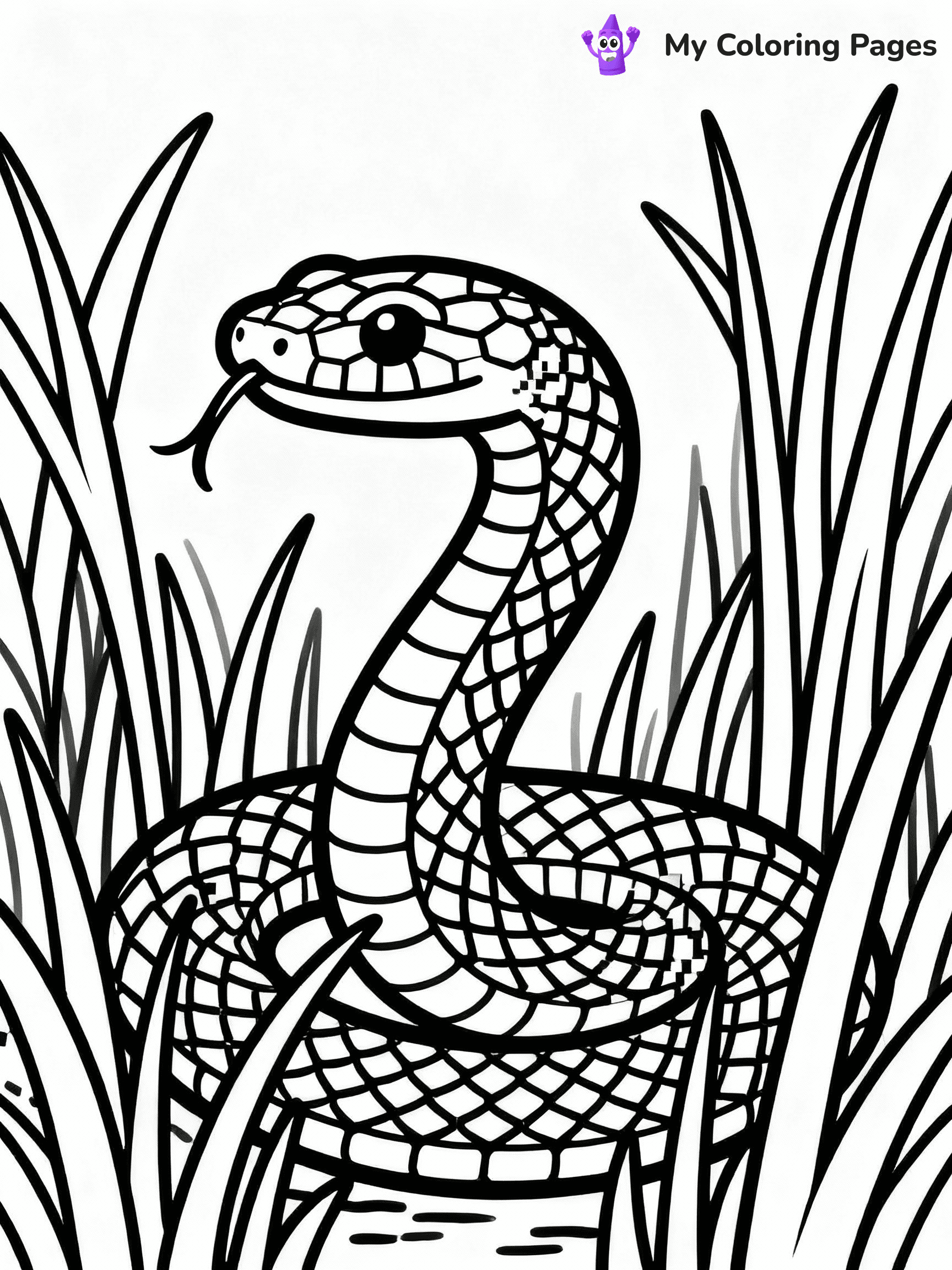 Snake Coloring Pages - 23
