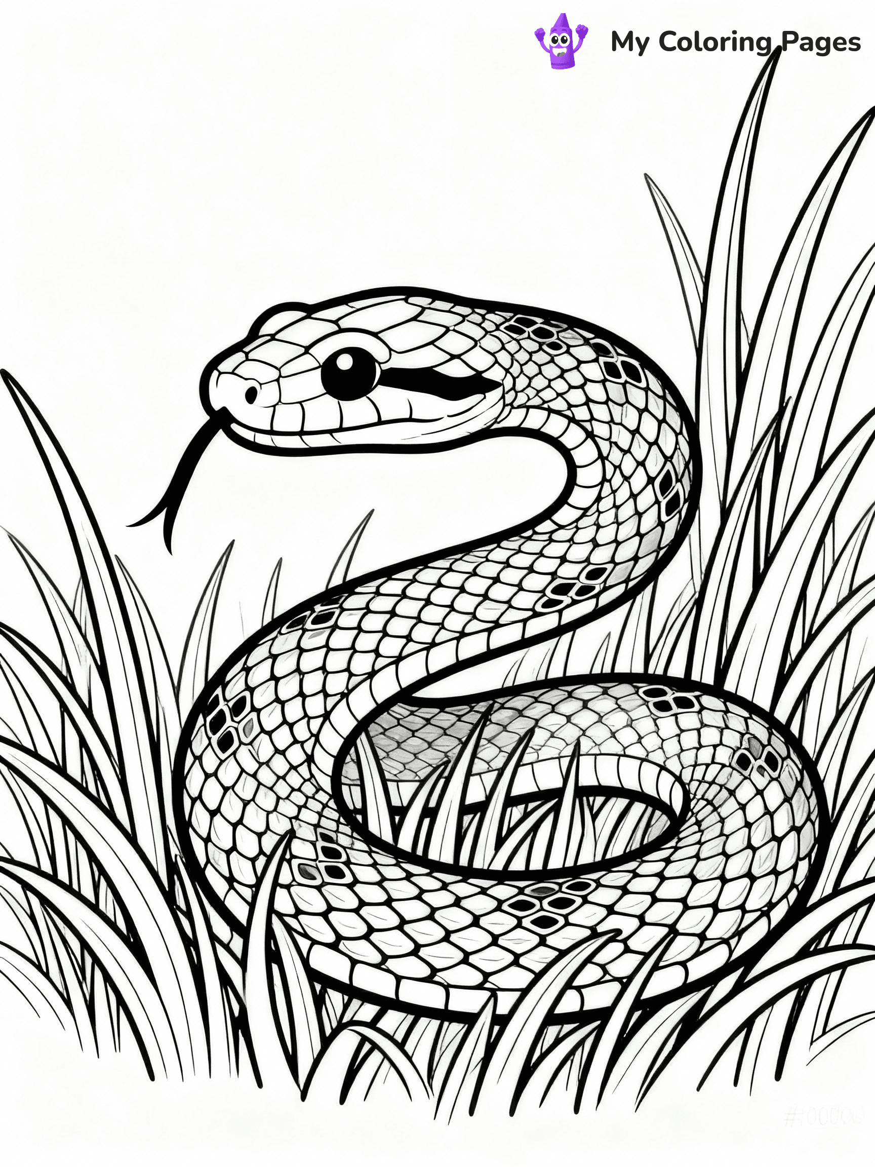 Snake Coloring Pages - 22
