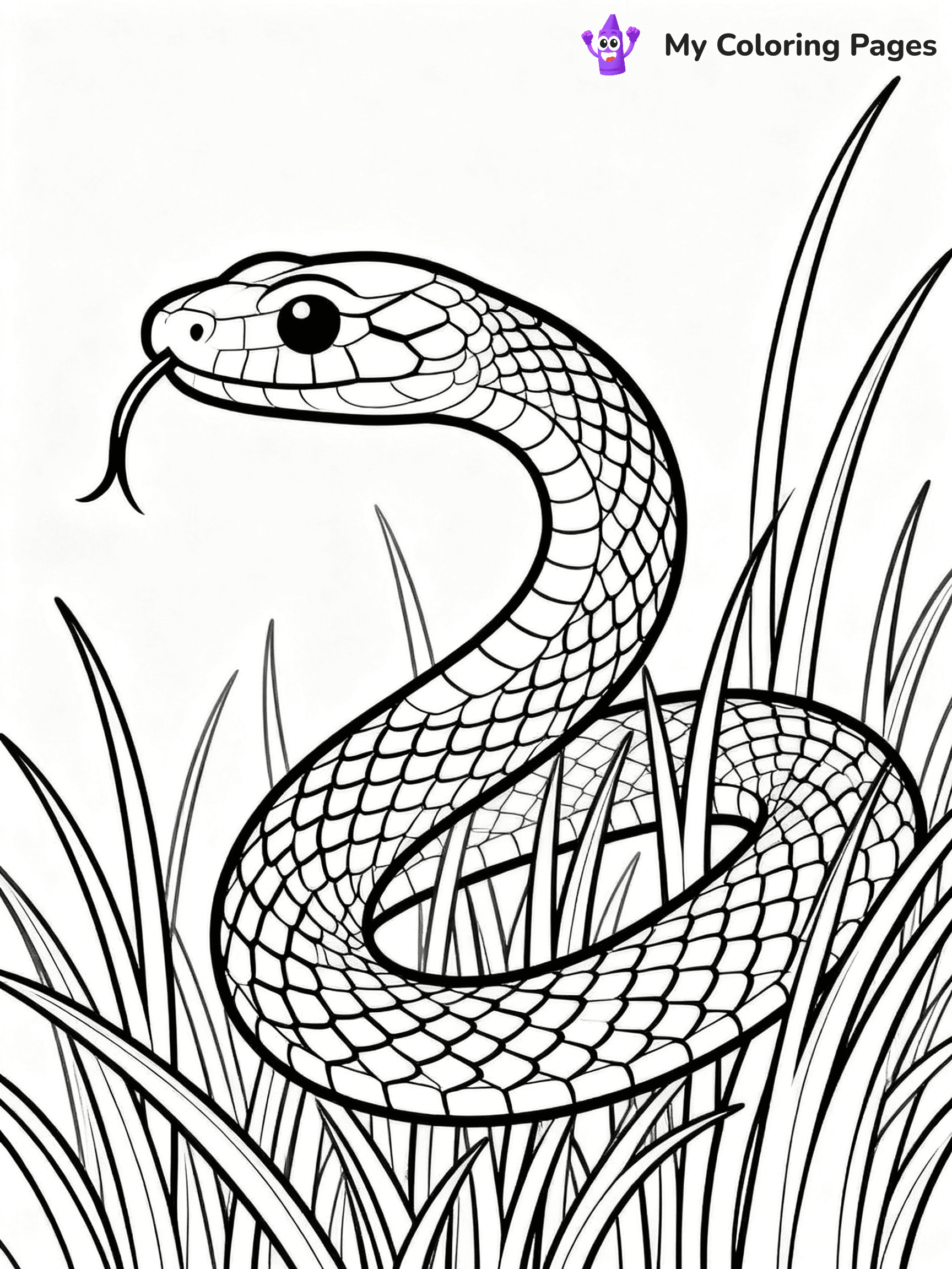 Snake Coloring Pages - 21