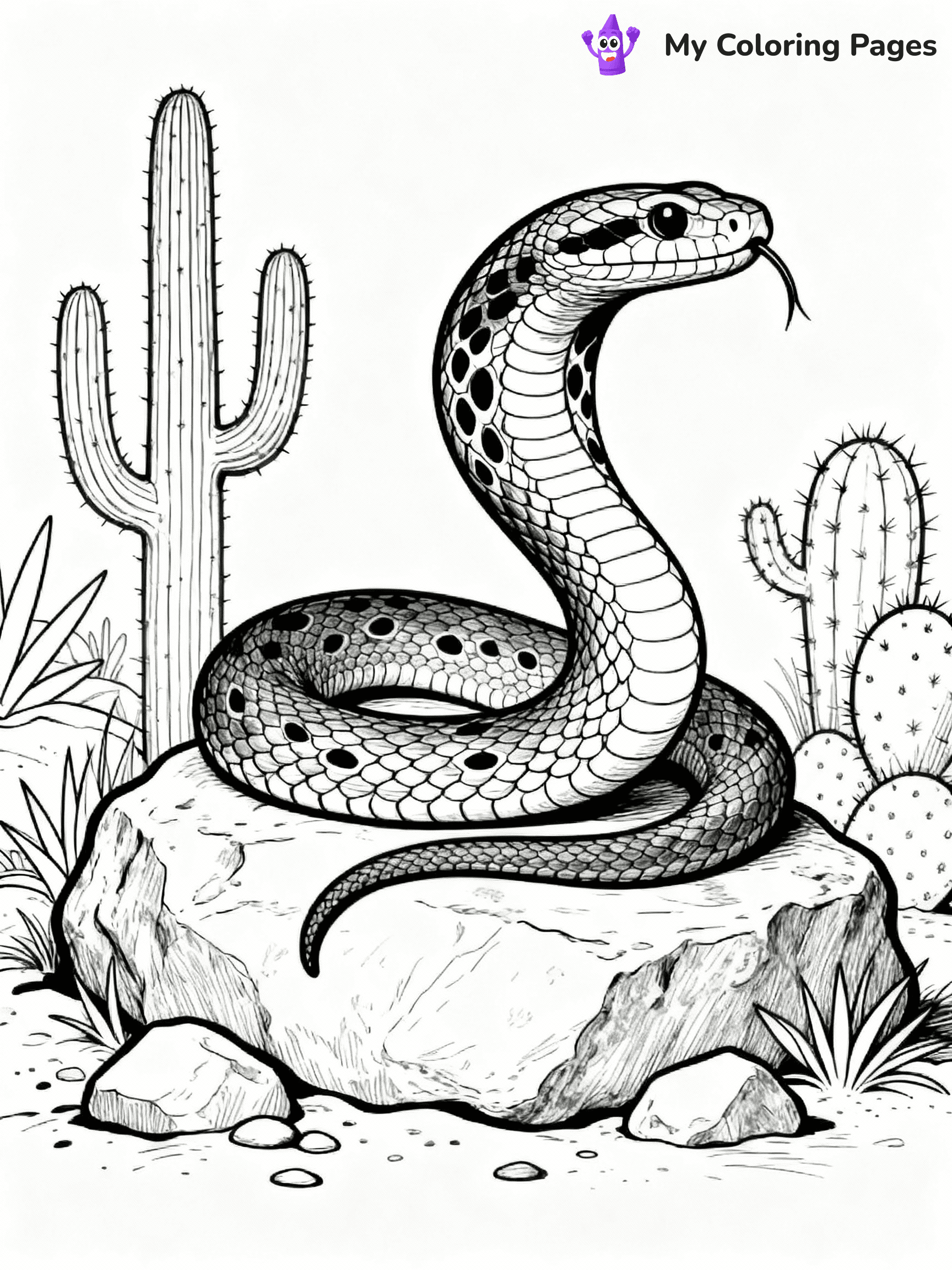 Snake Coloring Pages - 5