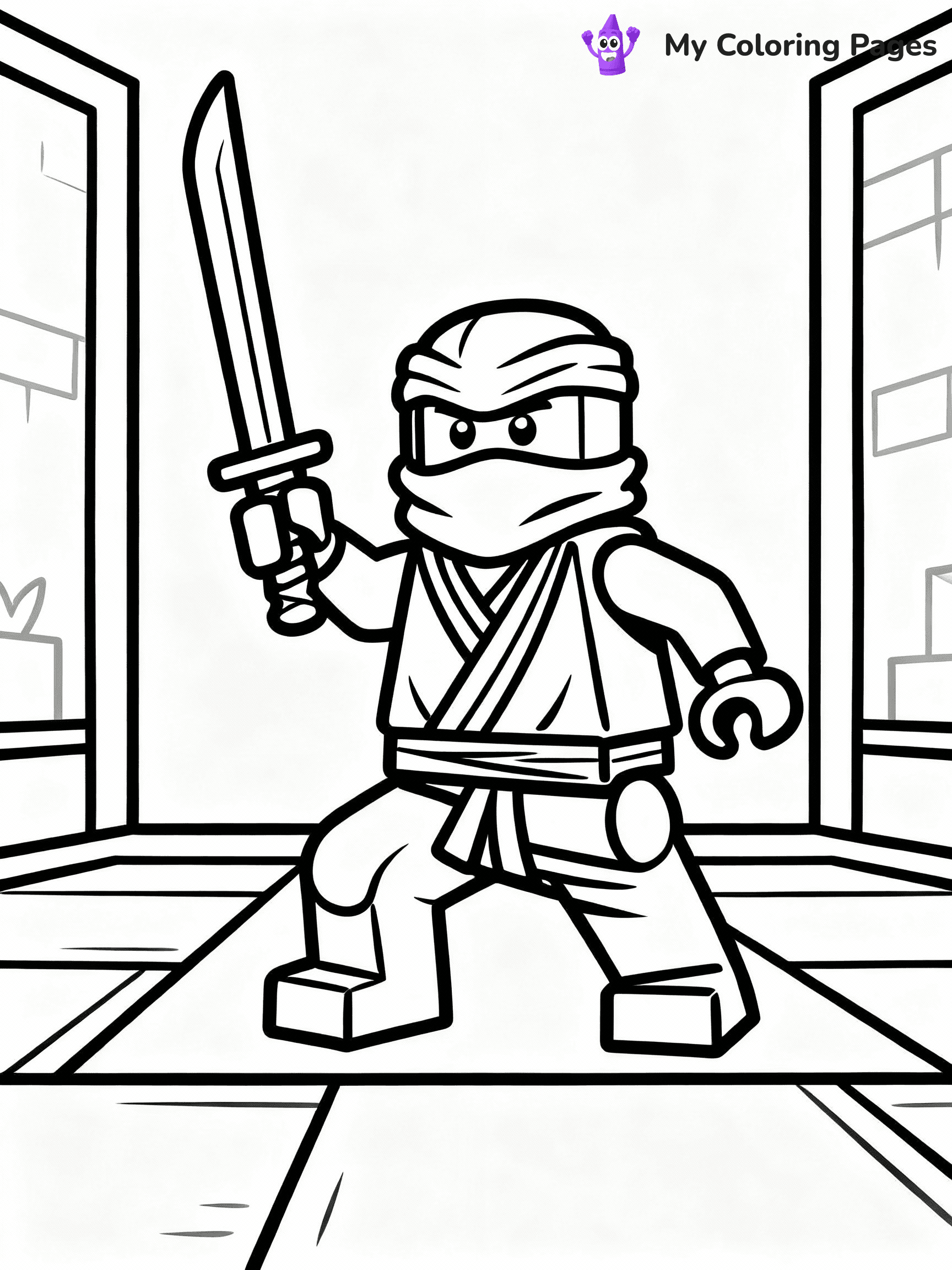Ninjago Coloring Pages - 28