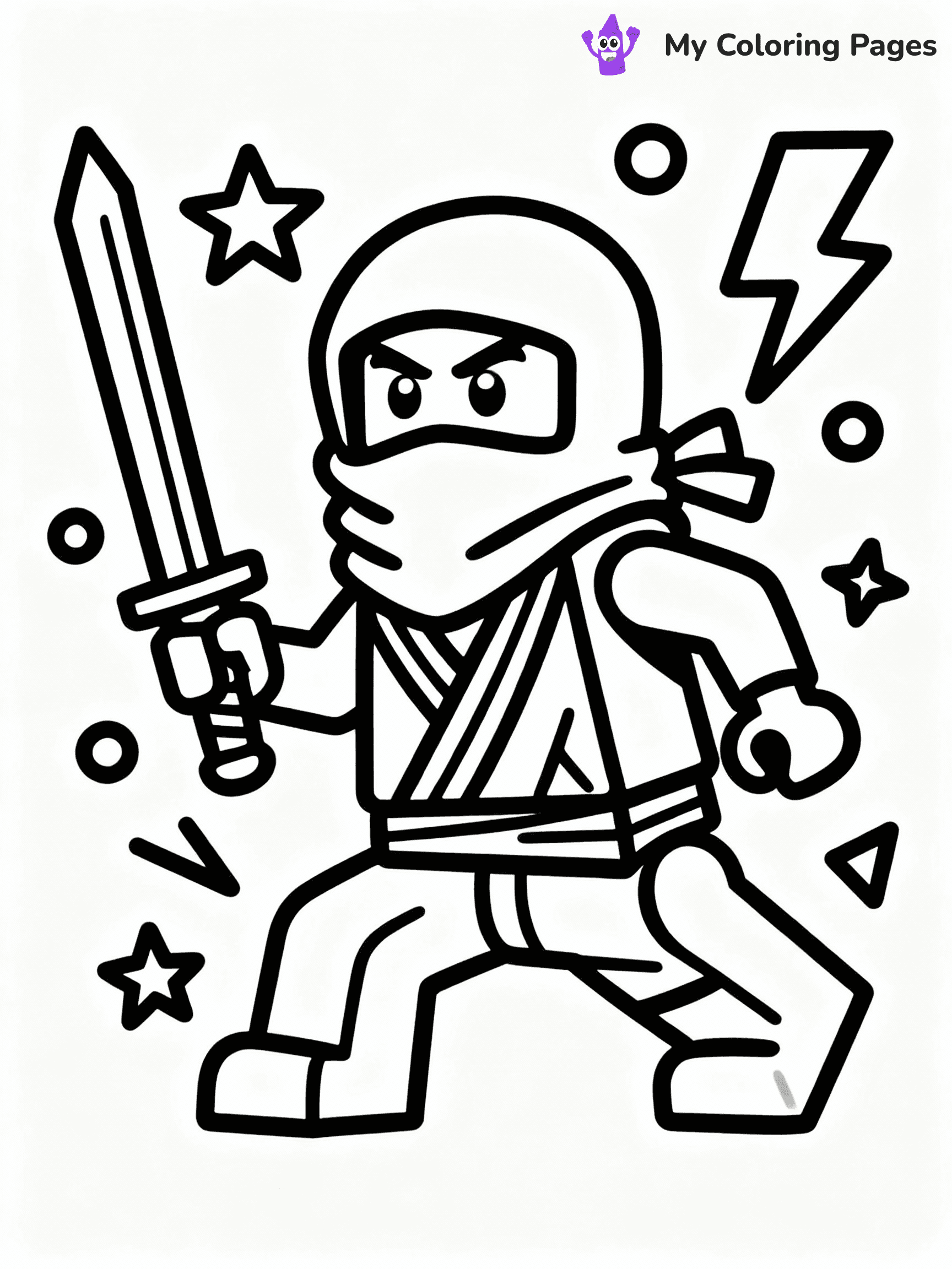 Ninjago Coloring Pages - 25