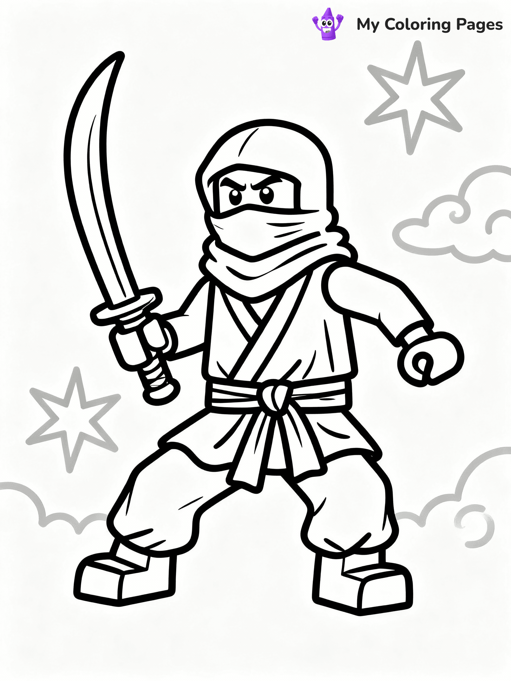 Ninjago Coloring Pages - 23