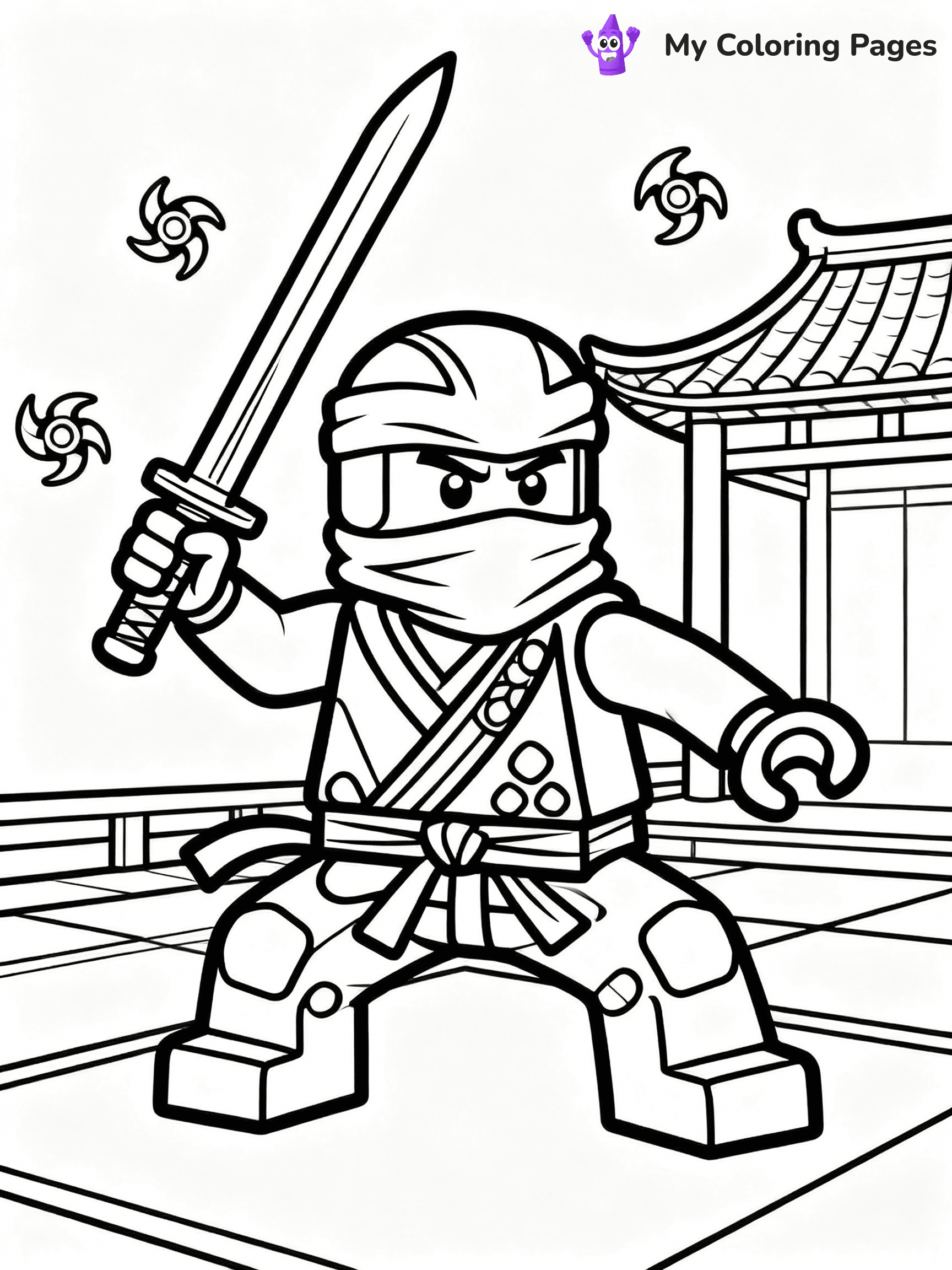 Ninjago Coloring Pages - 21