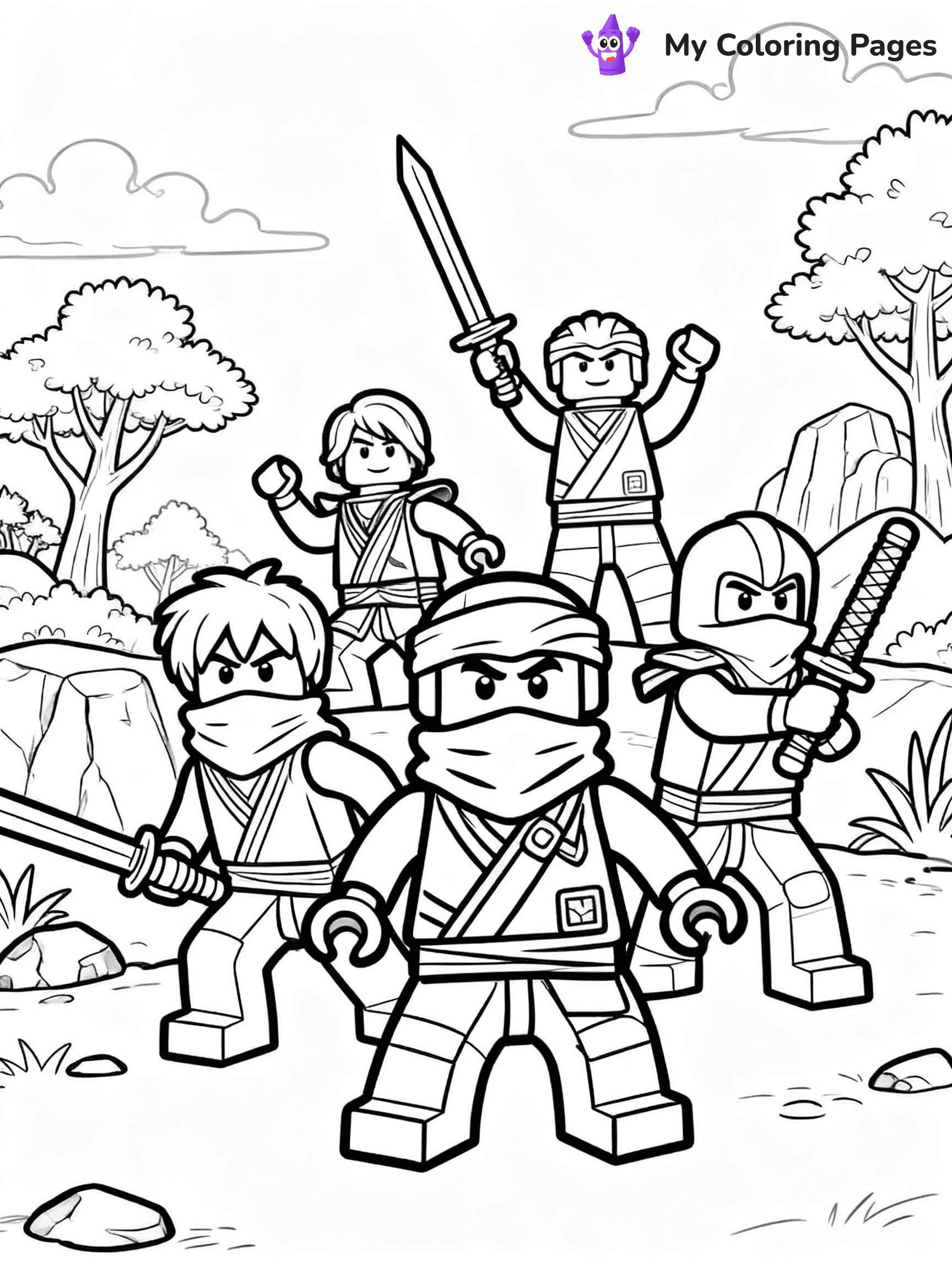 Ninjago Coloring Pages - 19