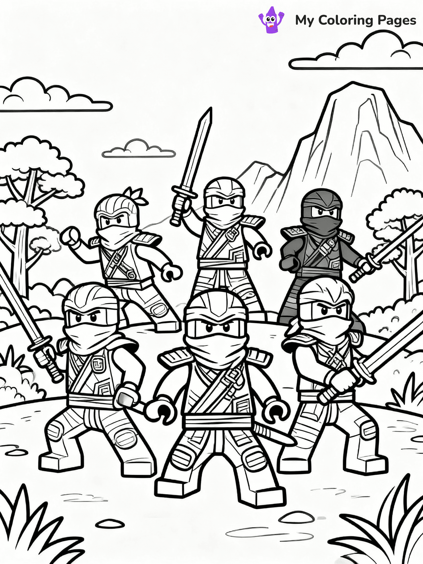 Ninjago Coloring Pages - 18