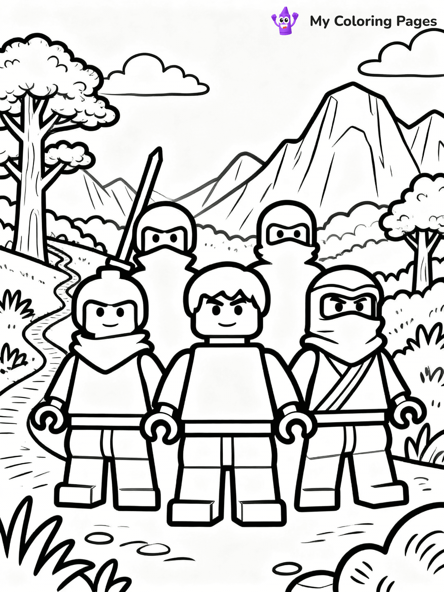 Ninjago Coloring Pages - 16