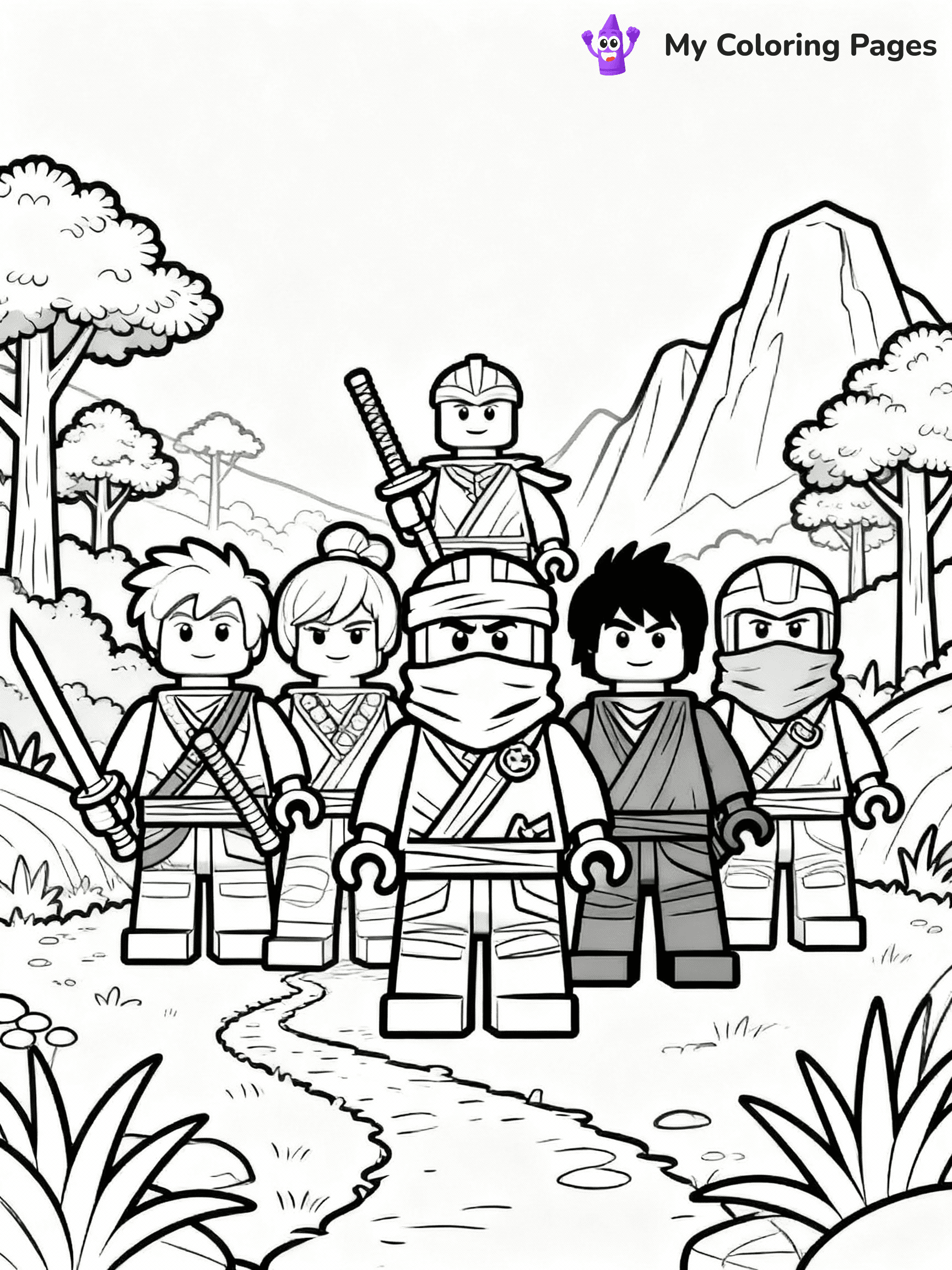Ninjago Coloring Pages - 15