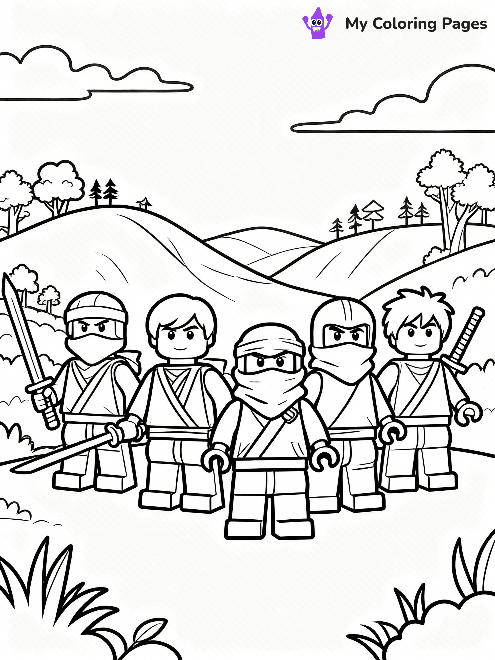 Ninjago Coloring Pages - 14